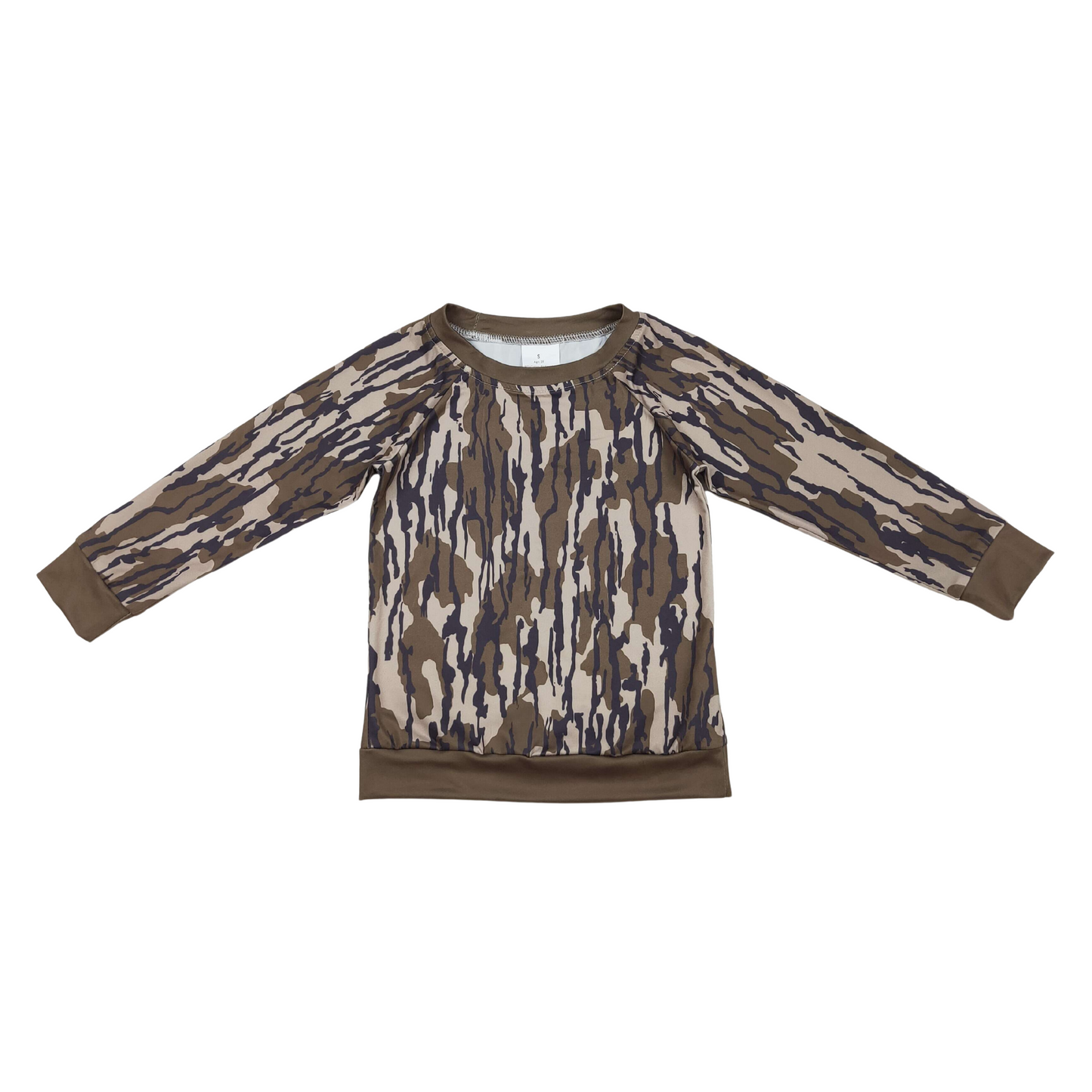Dark Camo LS Top