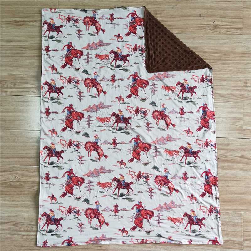 Western Minky Blanket - Preorder