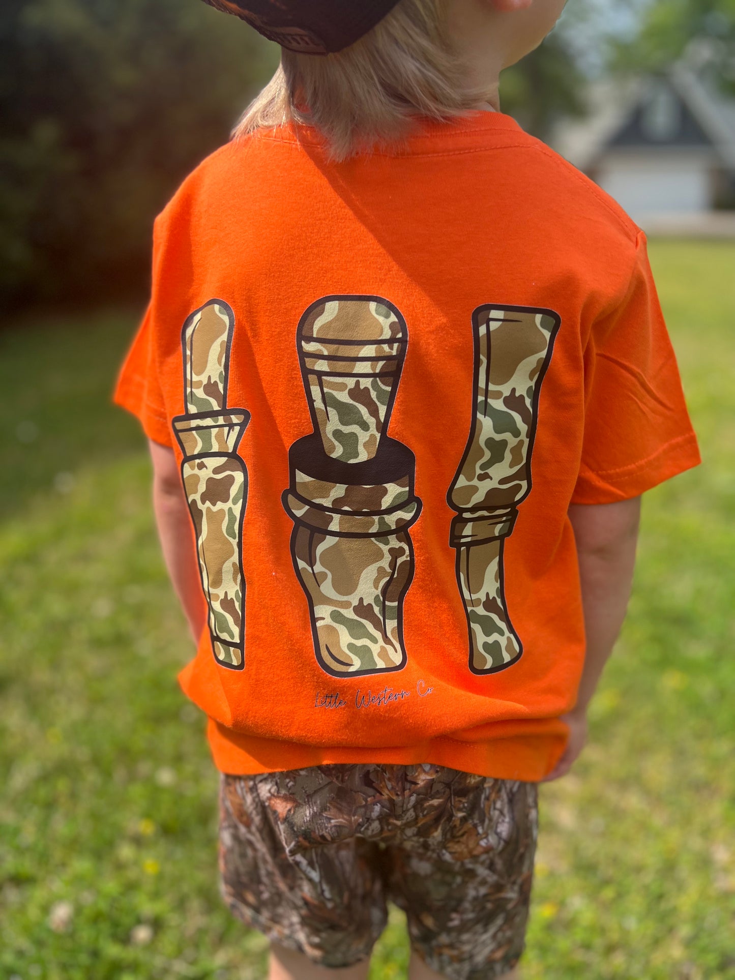 Duck Call T-shirt - Orange