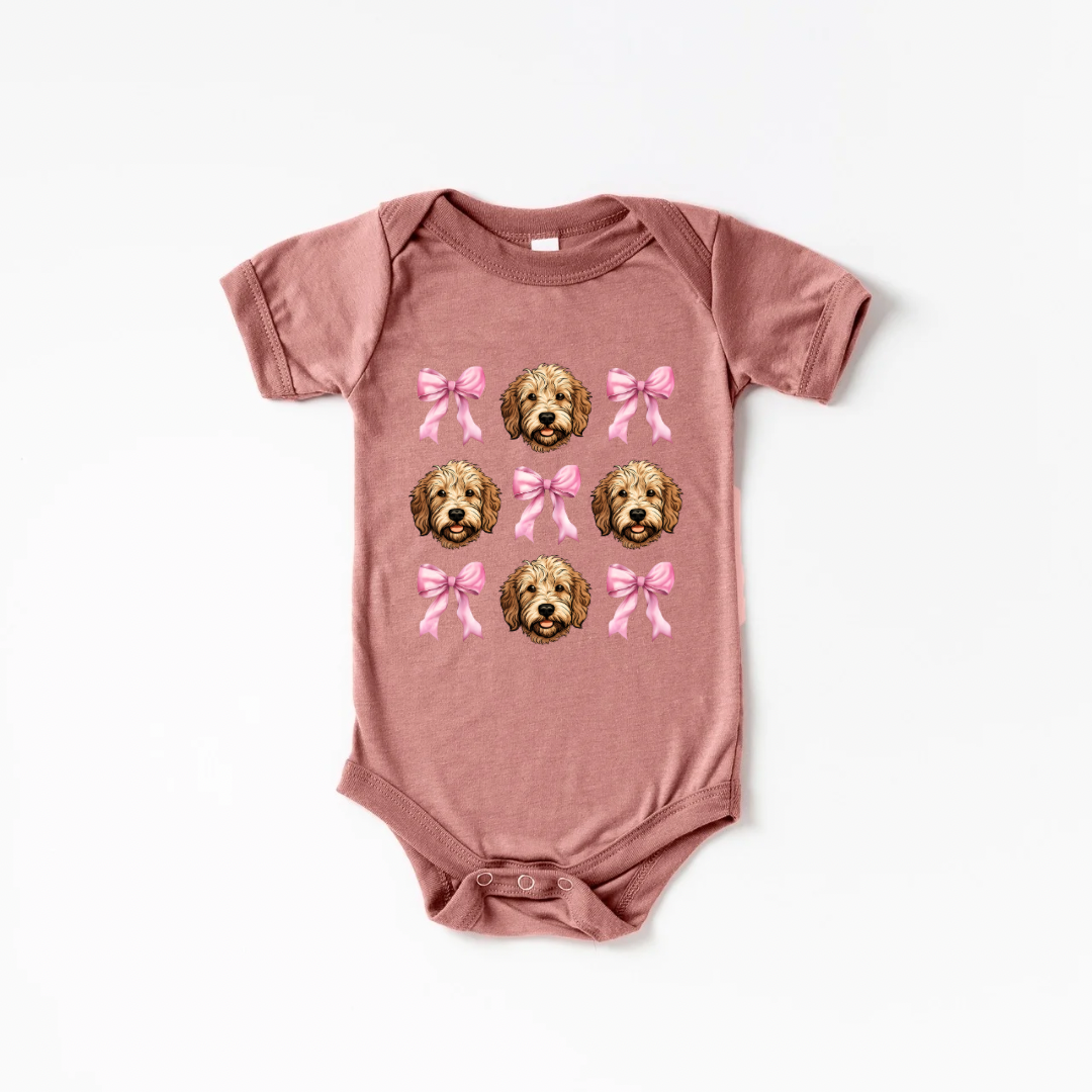 Doodles & Bows Onesie