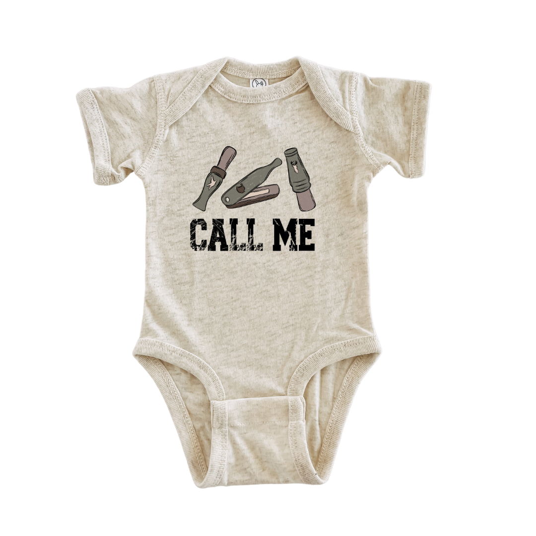 Call Me Duck Call Onesie