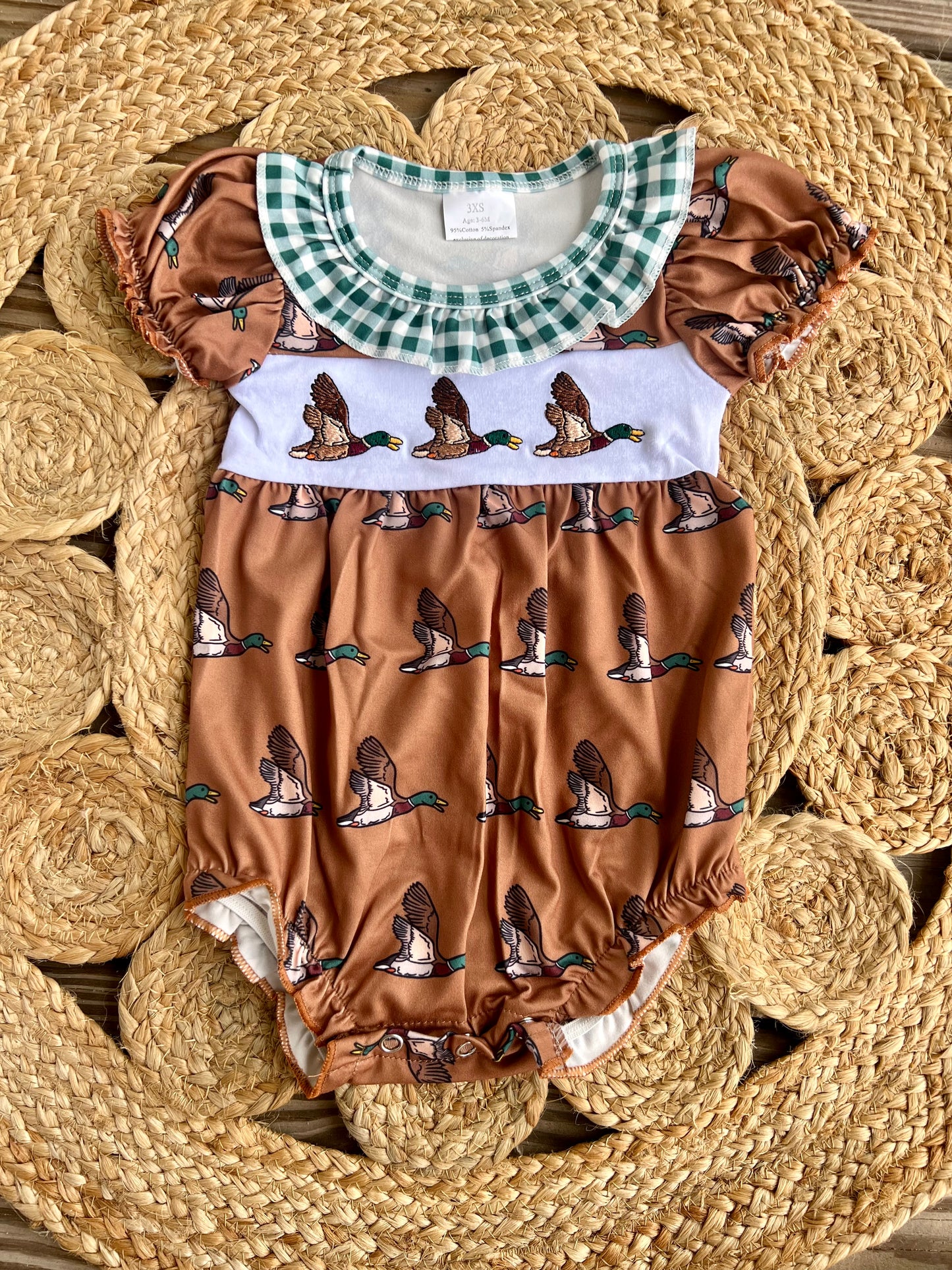 Brown Mallard Duck Bubble Girls