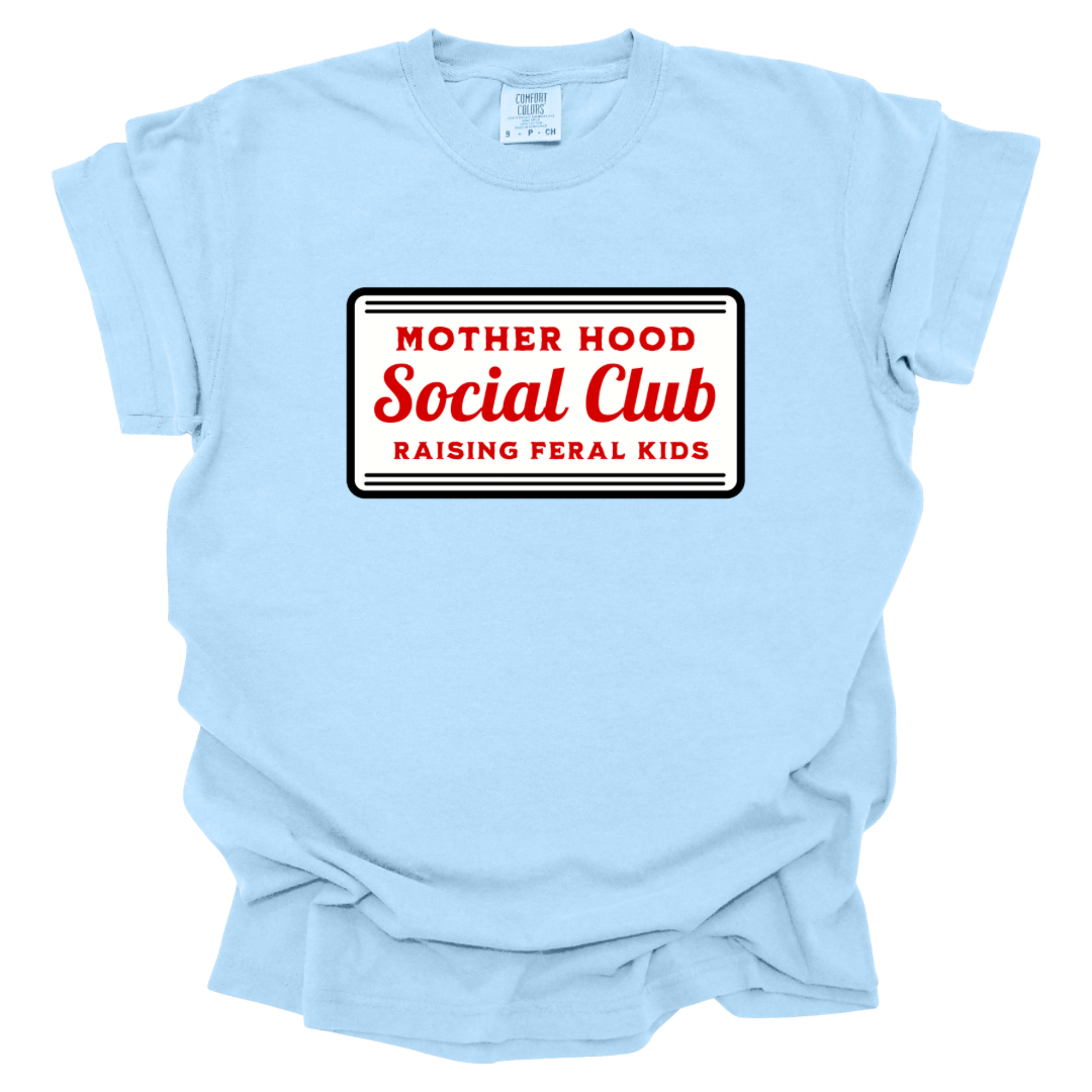 Motherhood Social Club - Blue/Pink