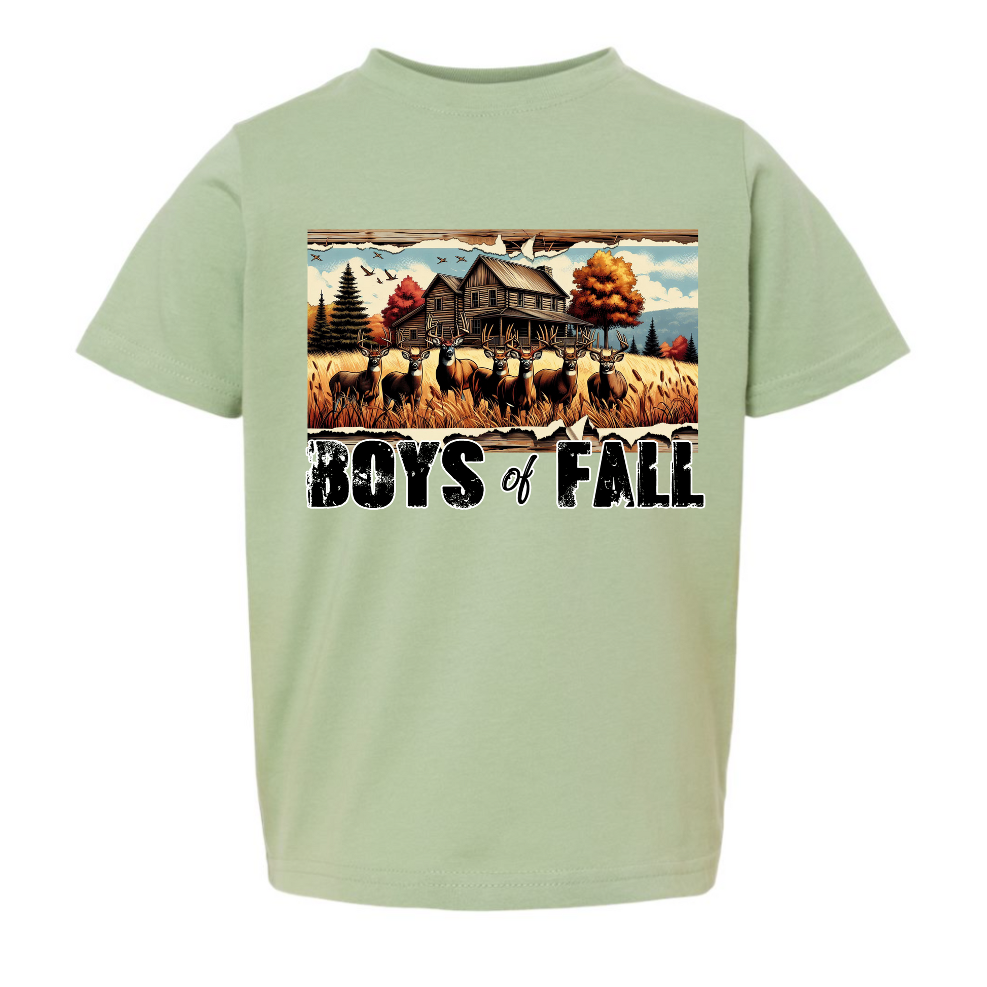 Deer Boys Of Fall - Sage