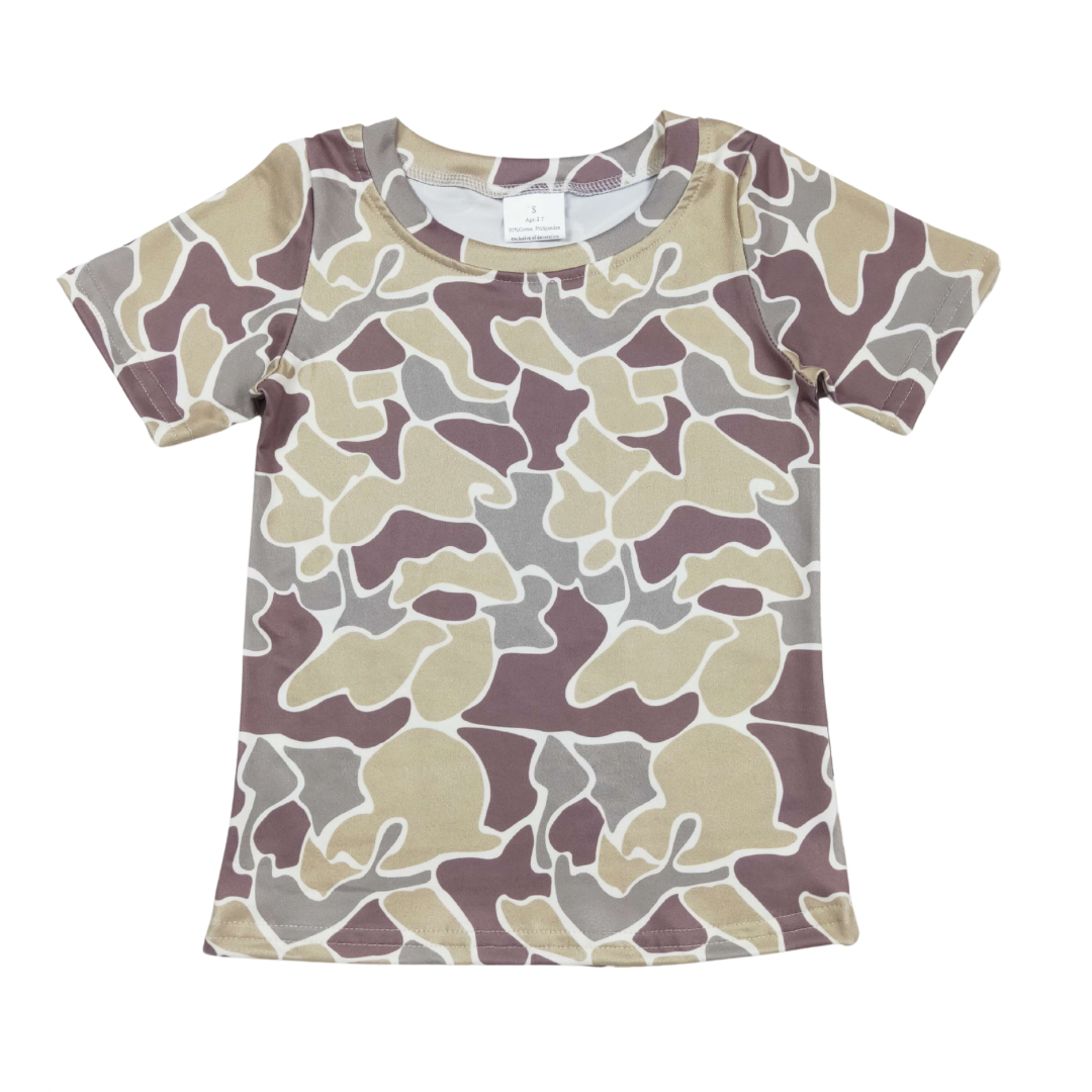 Neutral Camo Short Sleeve