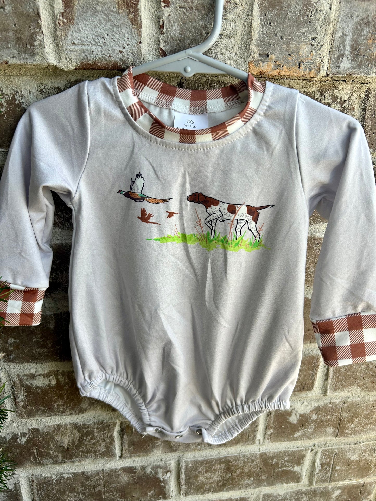 Duck & Dog long Sleeve Romper