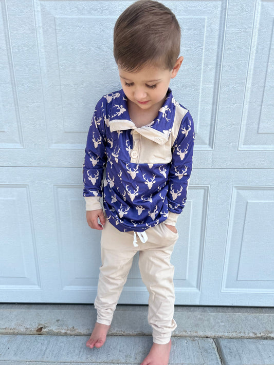 Deer Pants Set