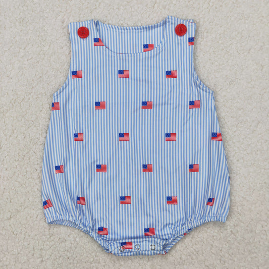 American Flag Romper