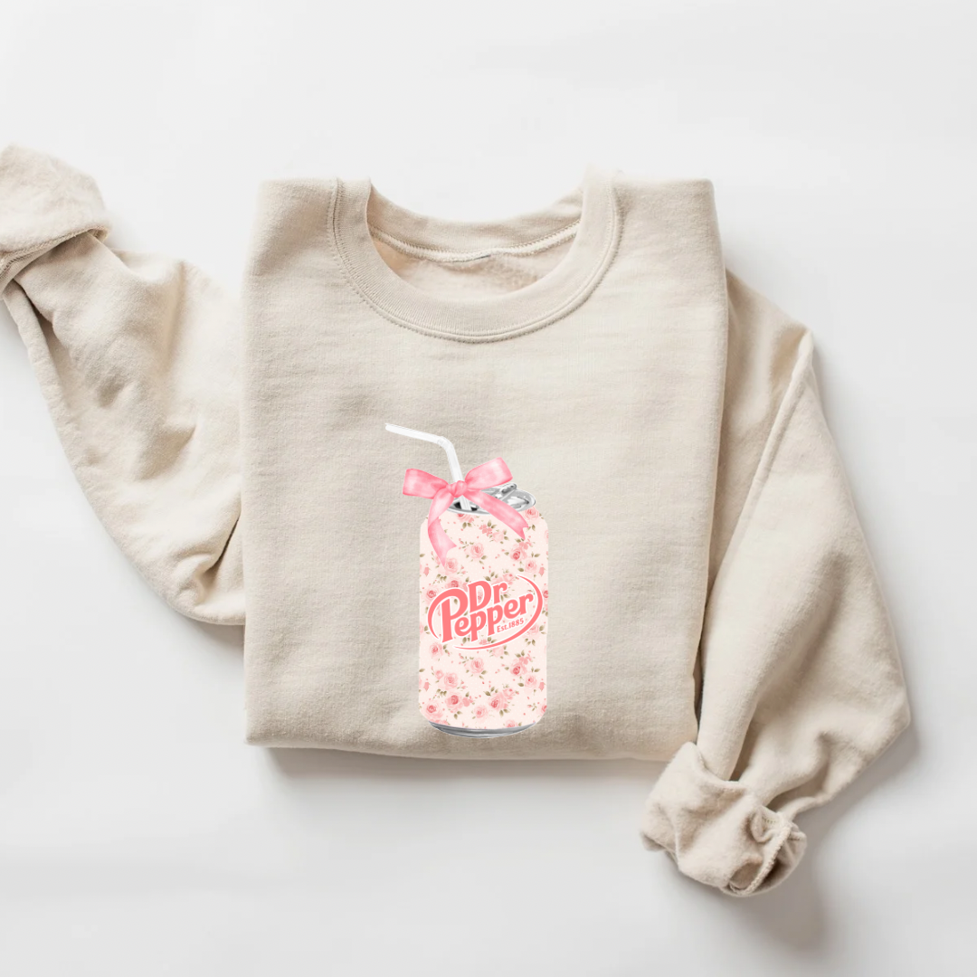 Coquette Dr.Pepper Crewneck