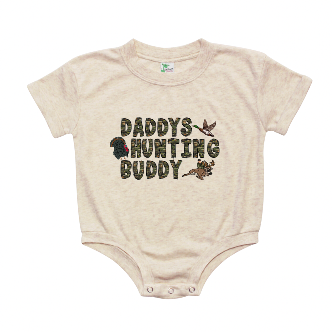 Daddy’s Hunting Buddy Bubble Romper