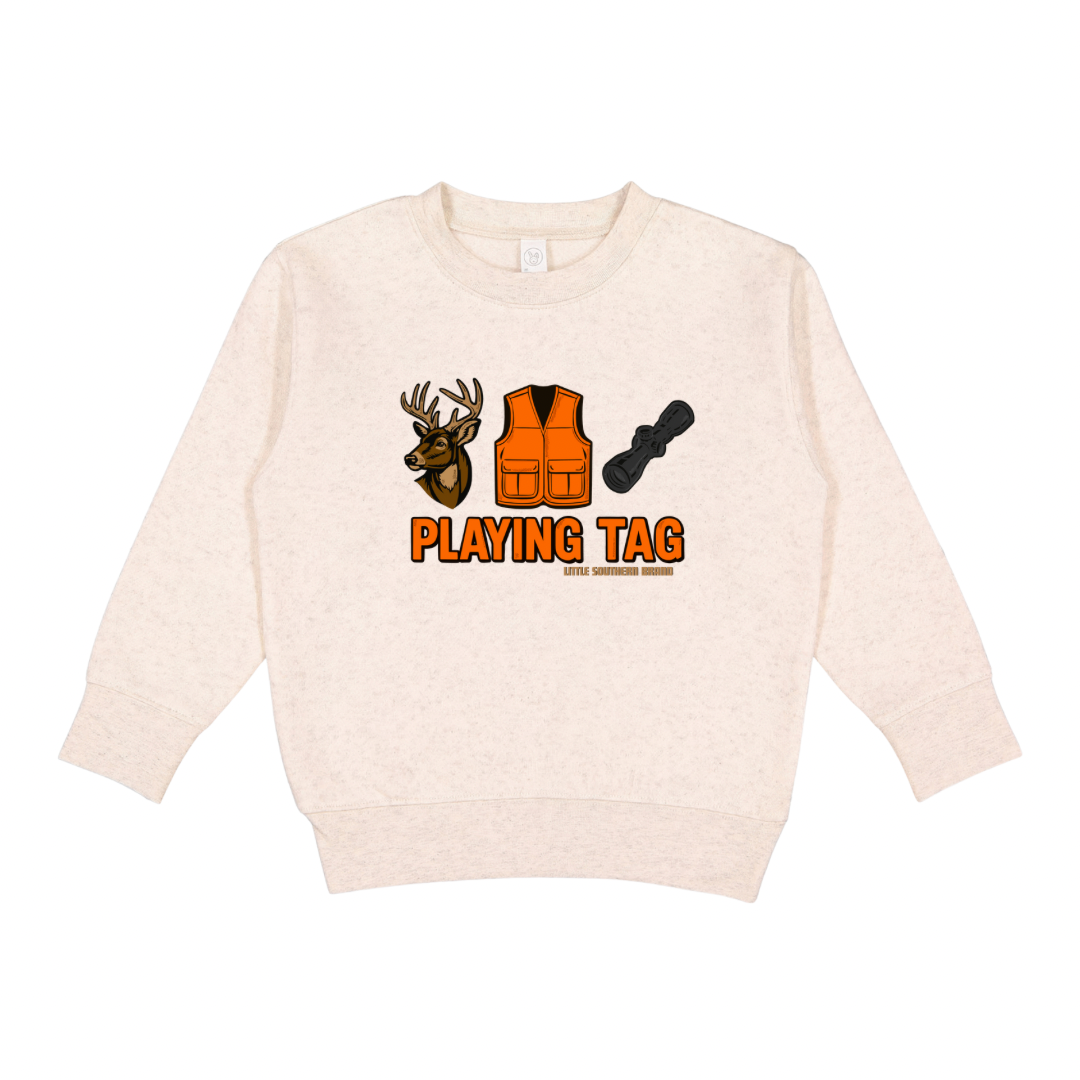 Playing Tag Crewneck