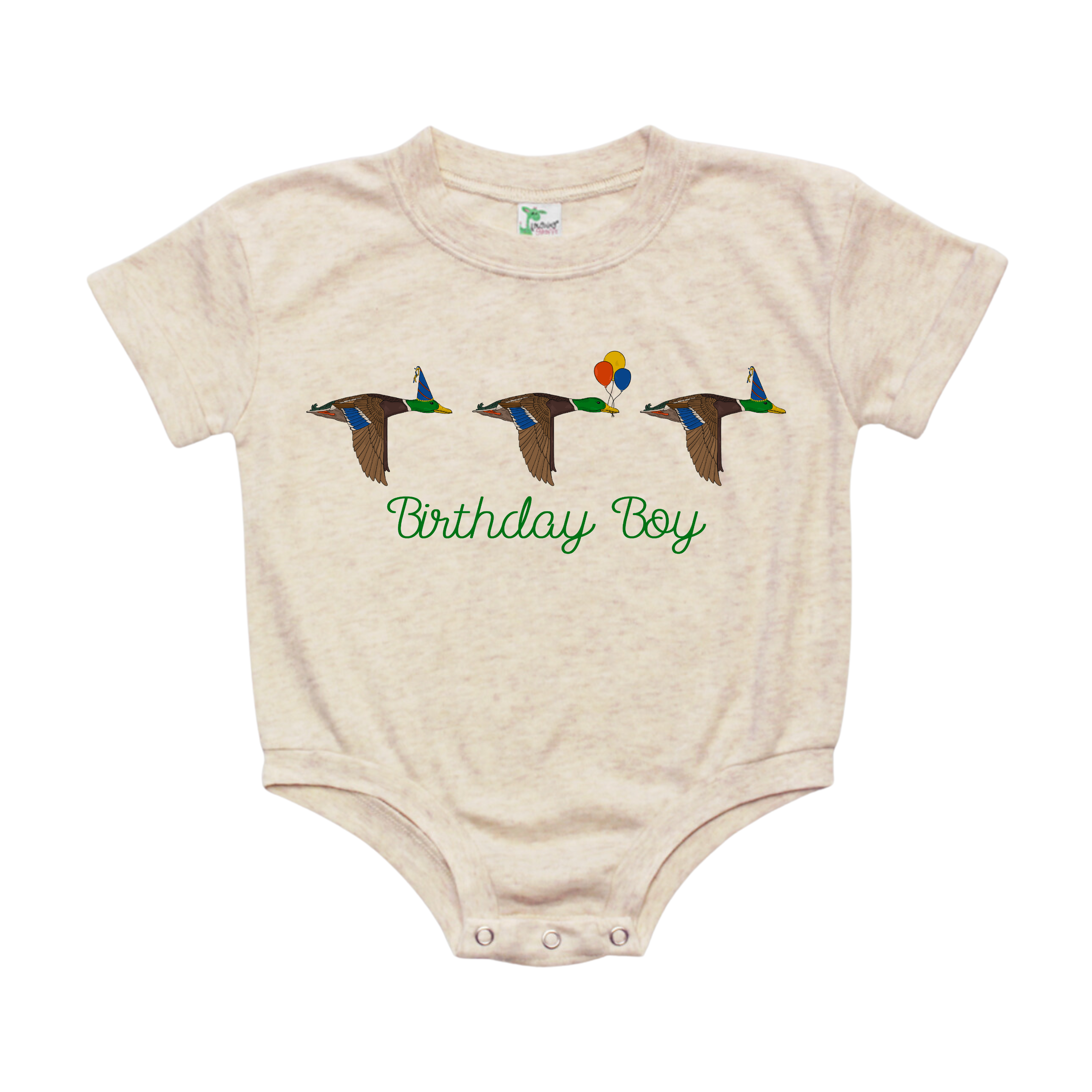 Mallard Birthday Boy Bubble