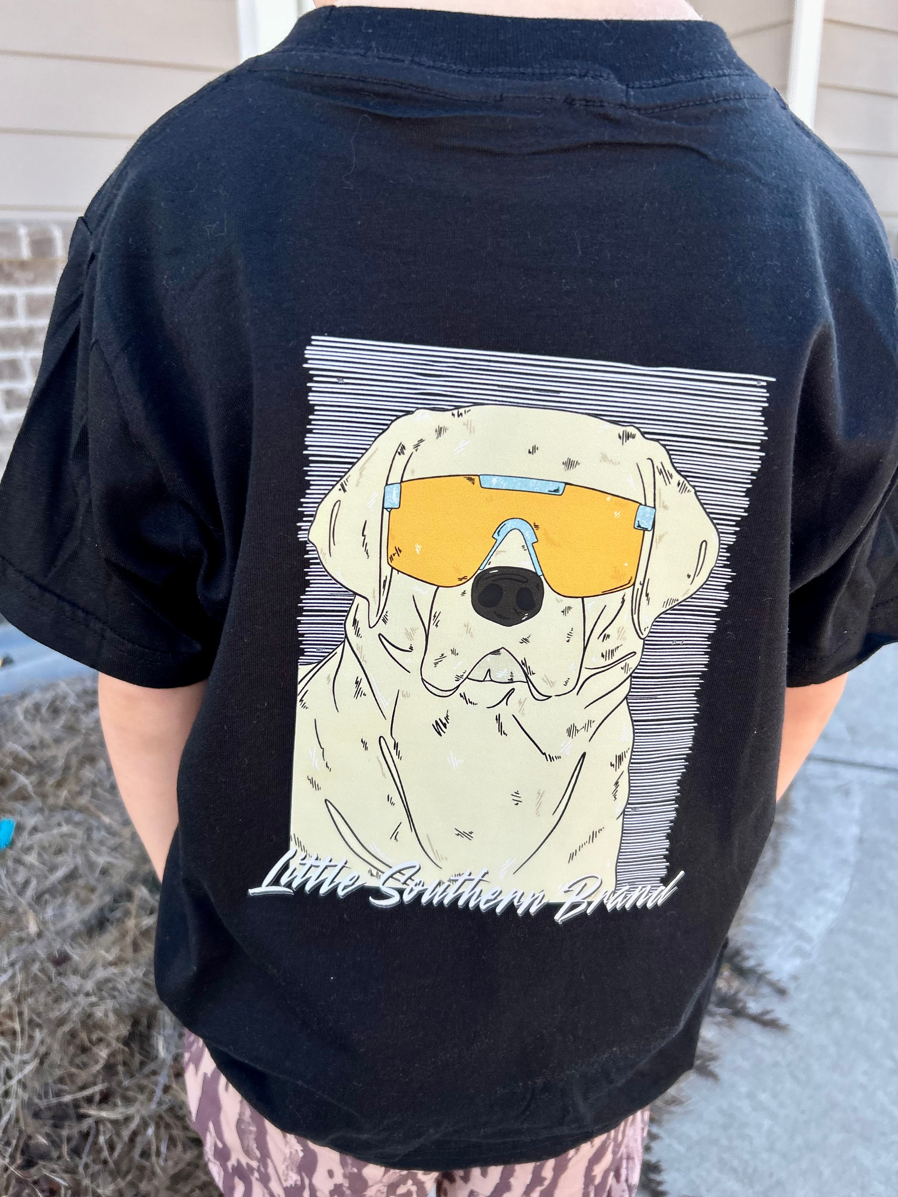 Yellow Lab Short Sleeve - Black