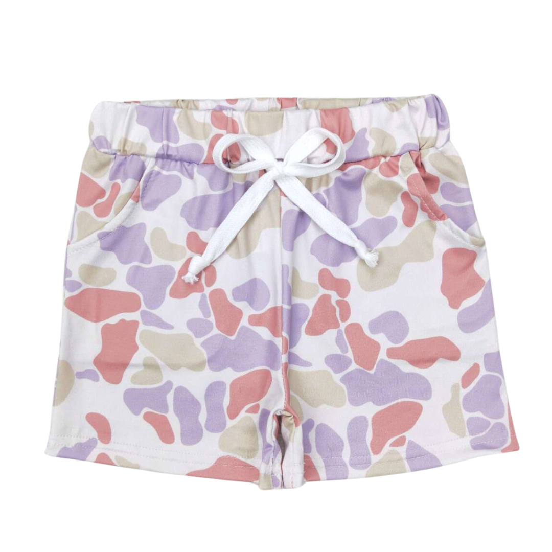 Neon Camo Shorts