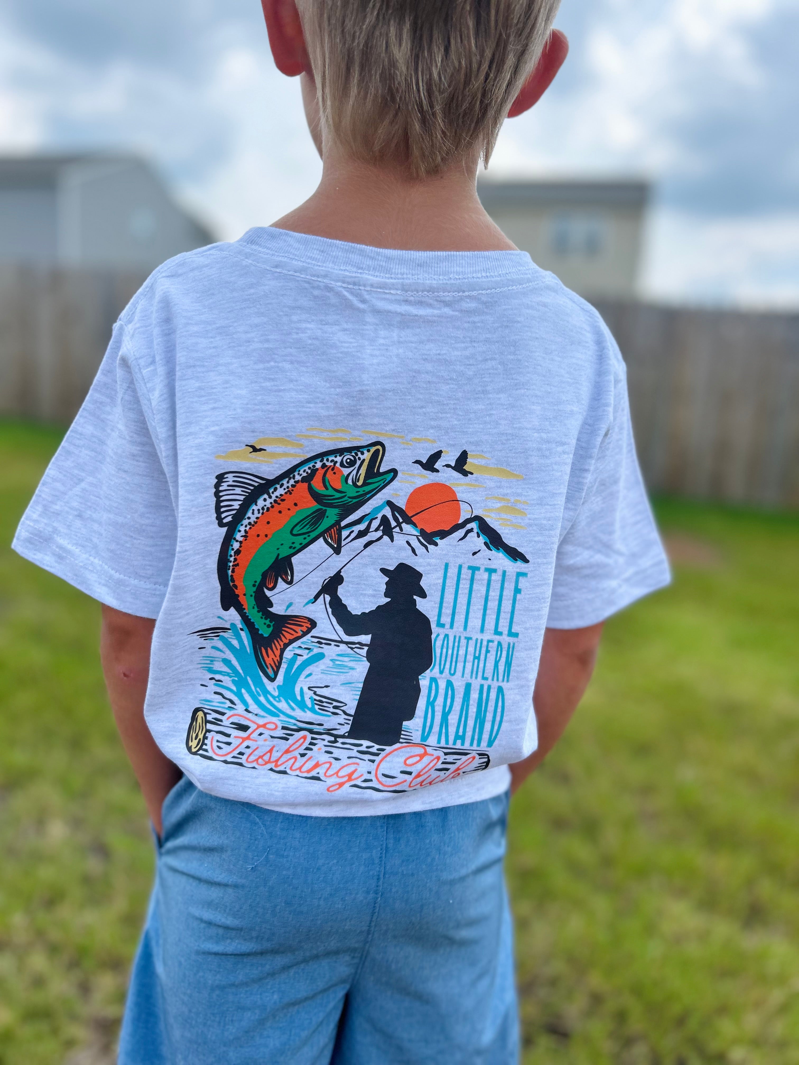 Fishing Club Tee - Ash