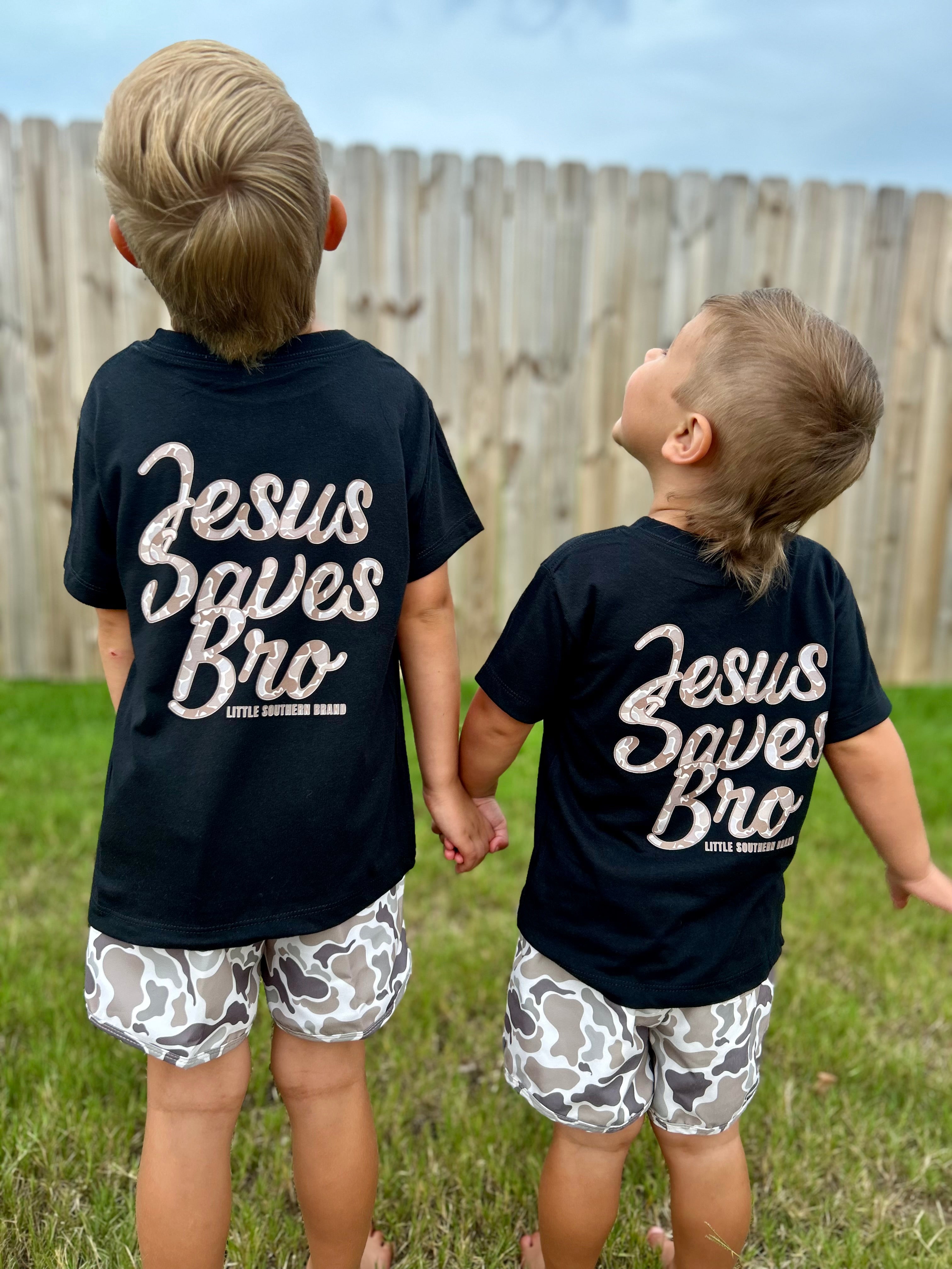 Jesus Saves Bro - Black