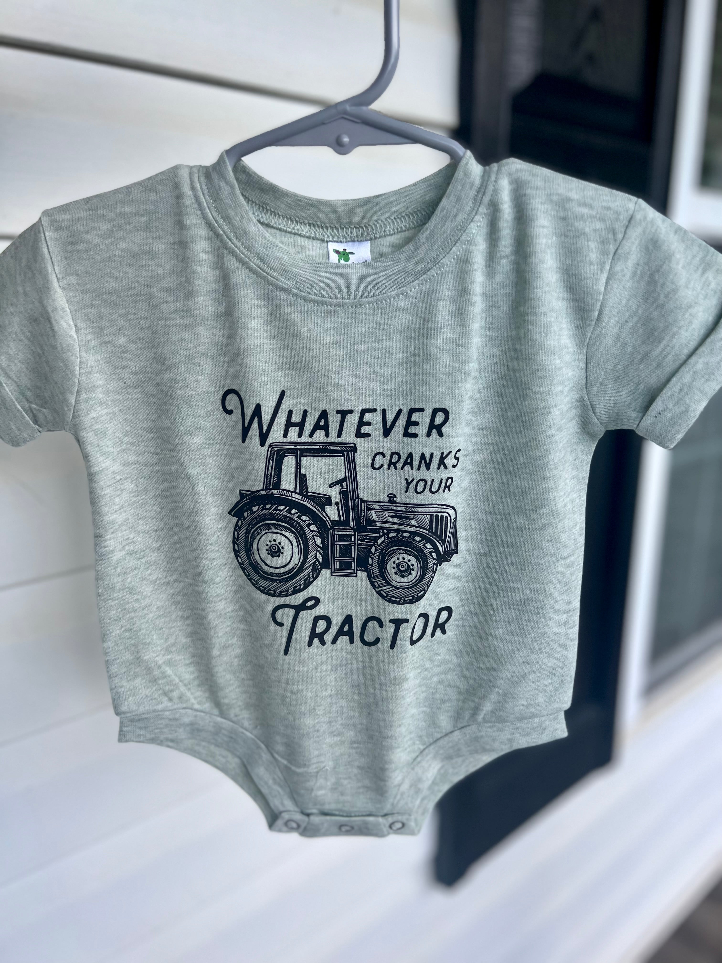 Whatever Cranks Your Tractor Bubble