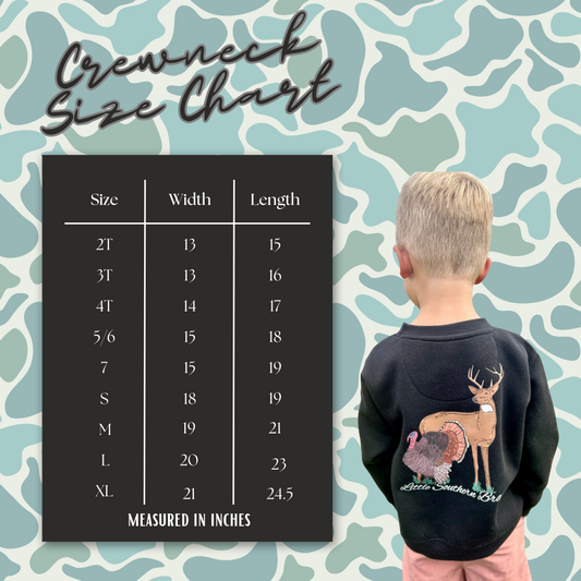 Camo Turkey Crewneck Sweatshirt