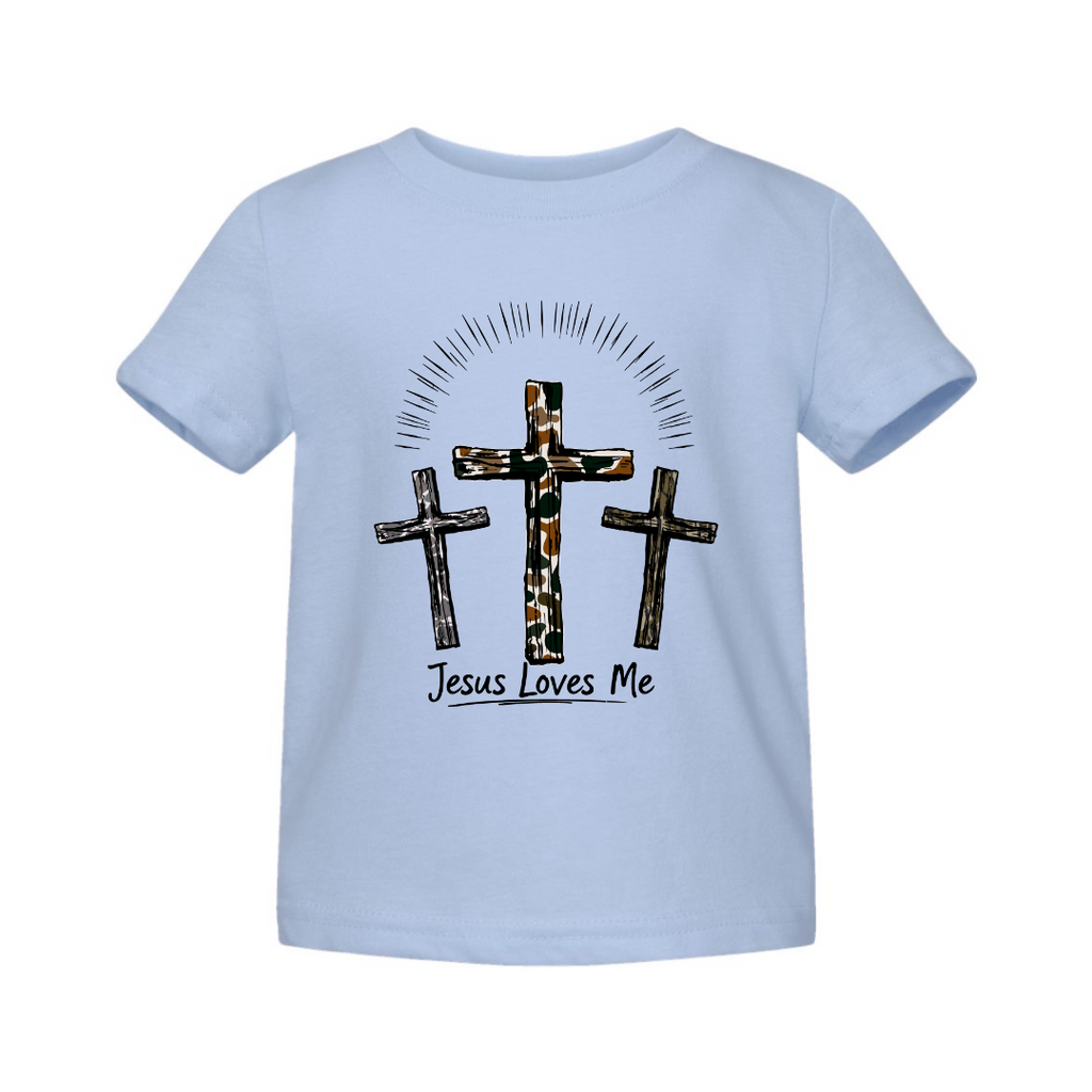 Jesus Loves Me - Light Blue