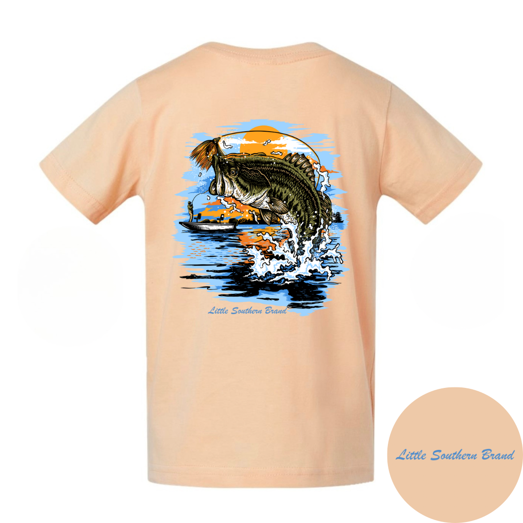 Bass On Fly - Peach