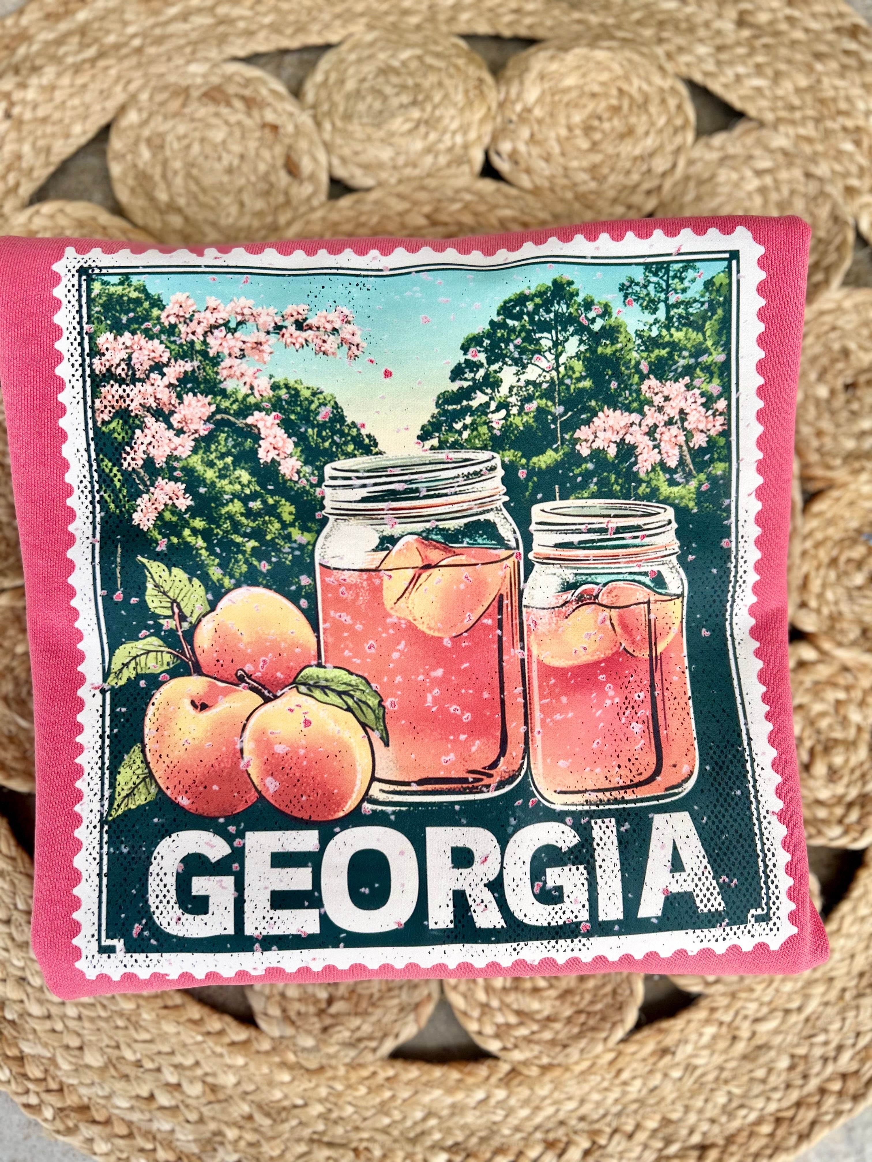 Georgia Stamp - Watermelon