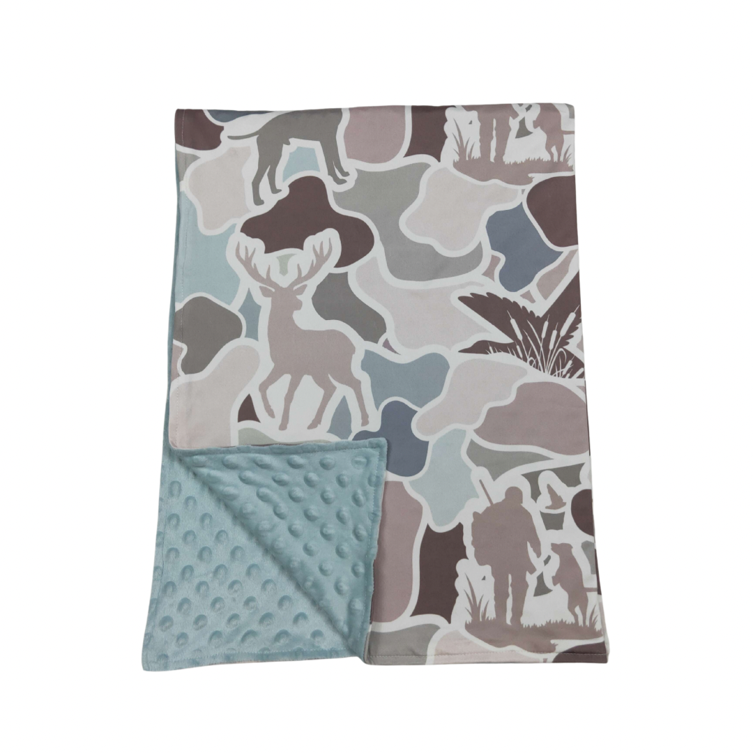Little Hunter Camo Blanket