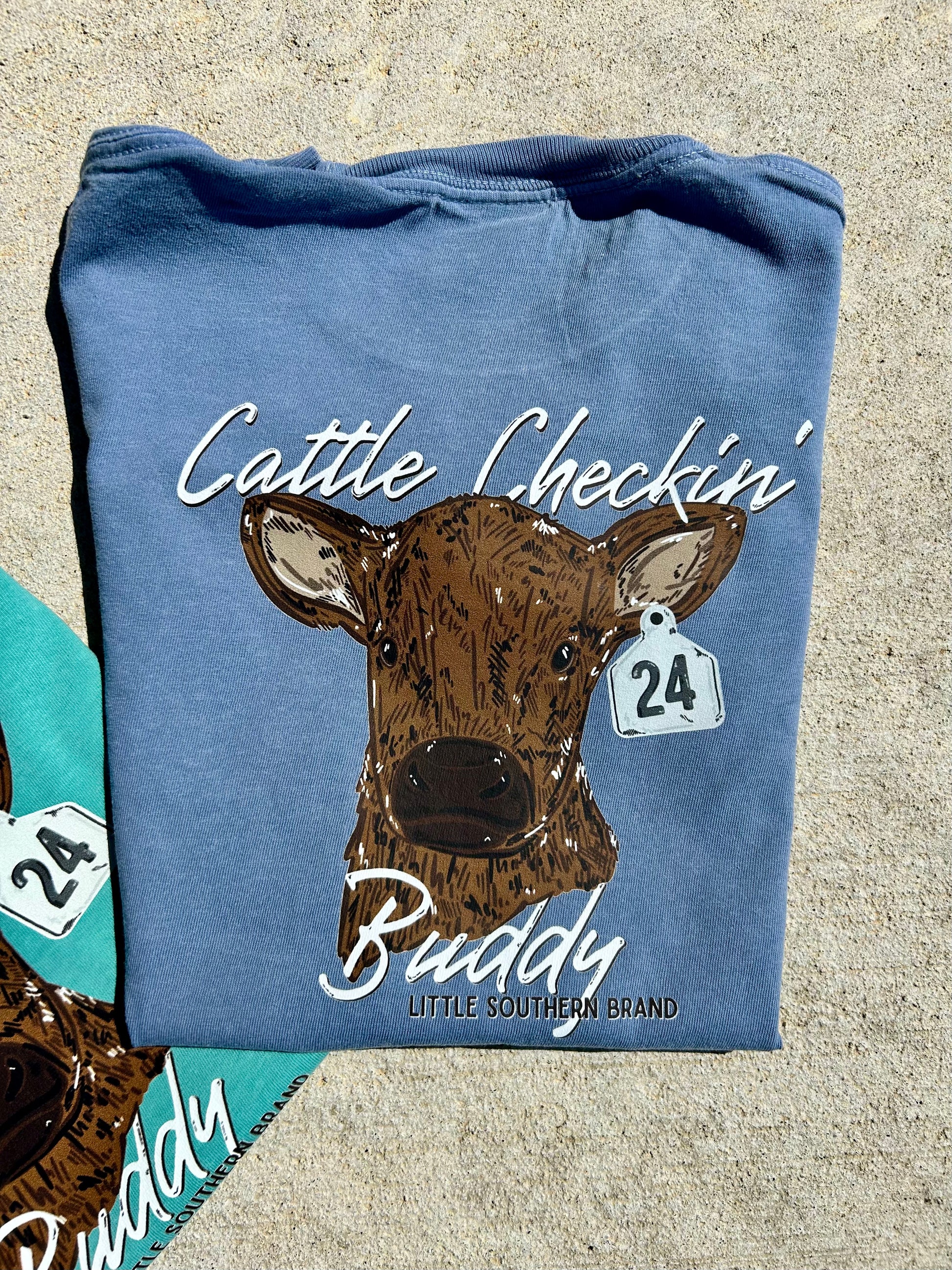 Cattle Checkin’ Buddy - Blue Jean
