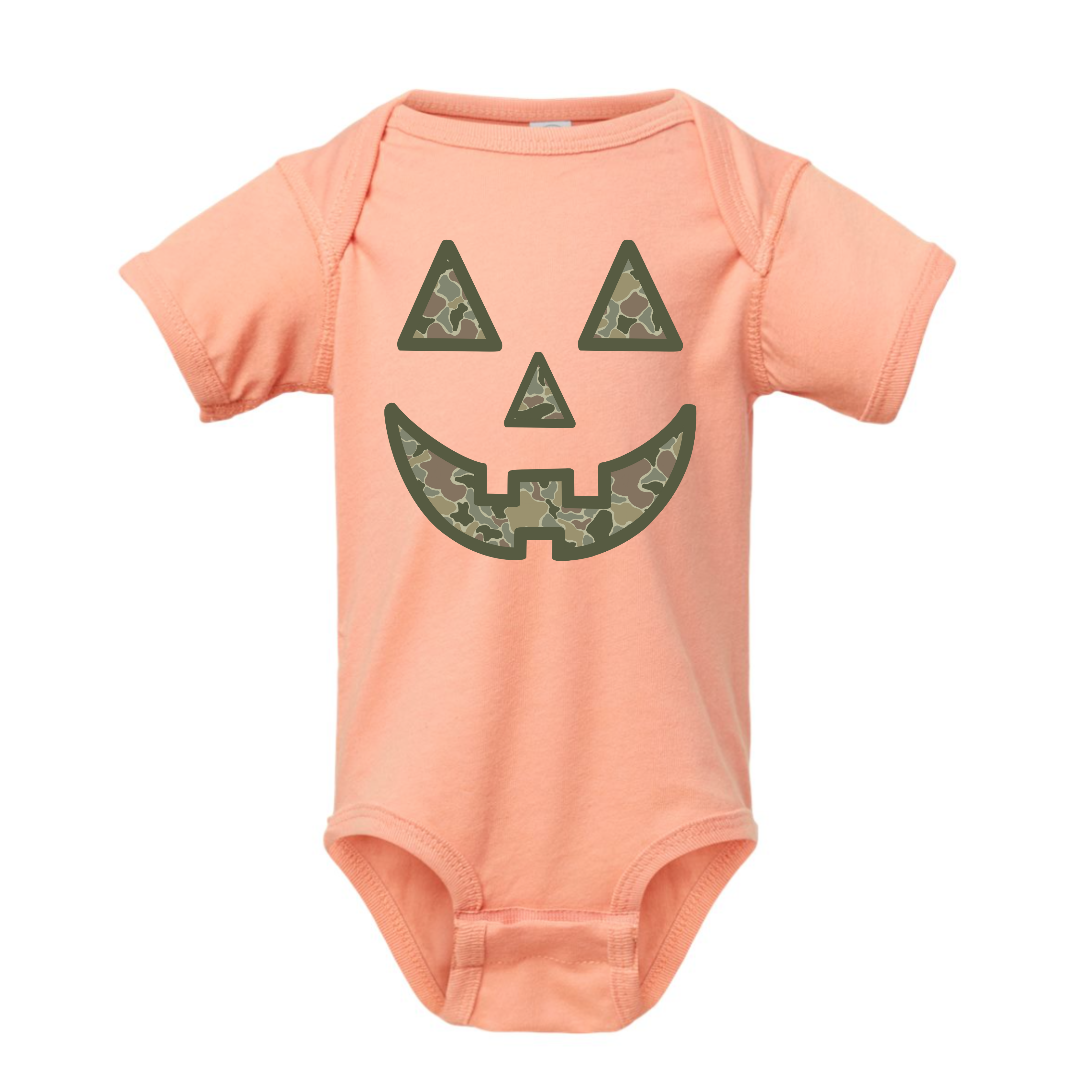 Camo Jack O’ Lantern Bodysuit