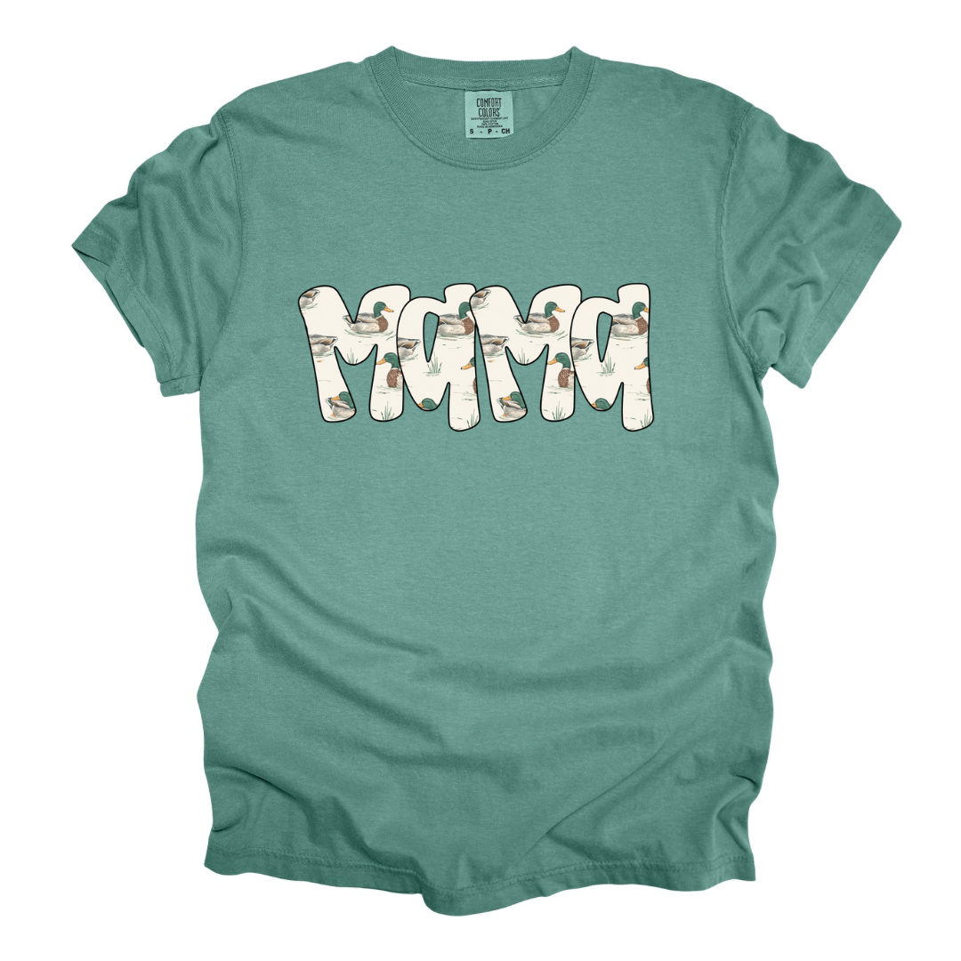 Mallard Duck MAMA - Light Green