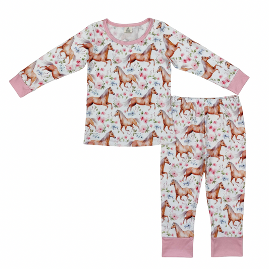 Floral Horse Cozy Set