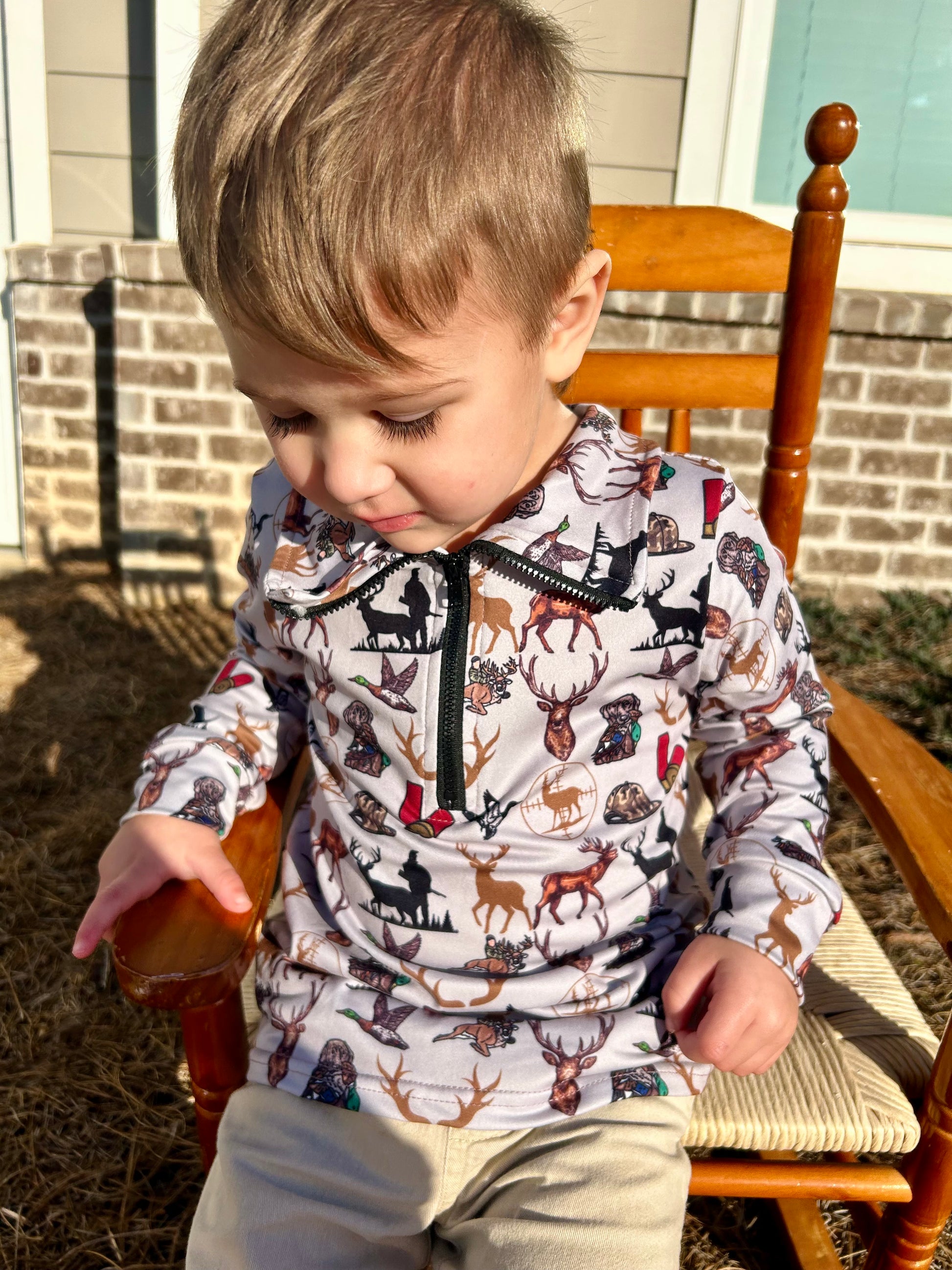Going Hunting Quarter Zip