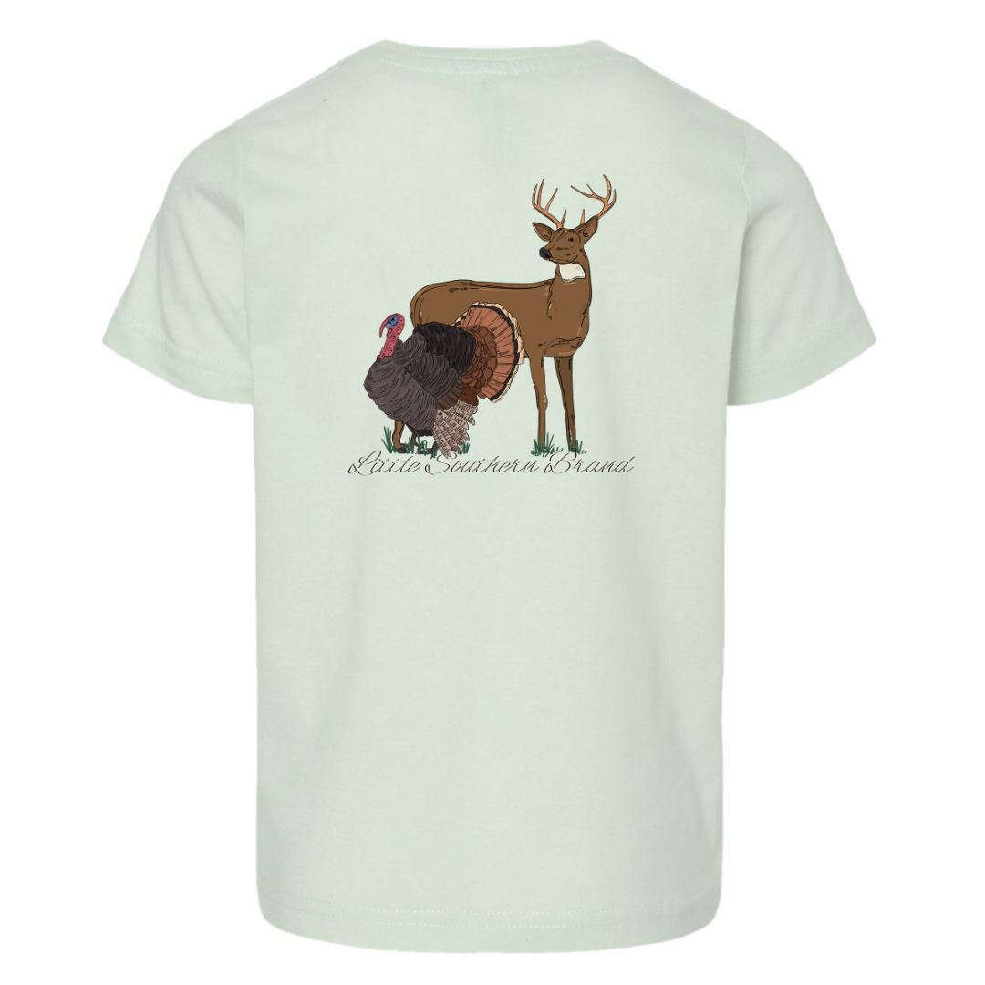 Turkey & Deer - Honeydew
