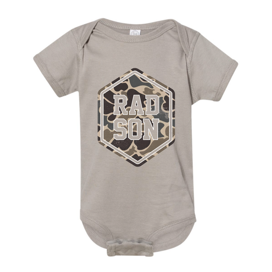 Rad Son Onesie - Titanium