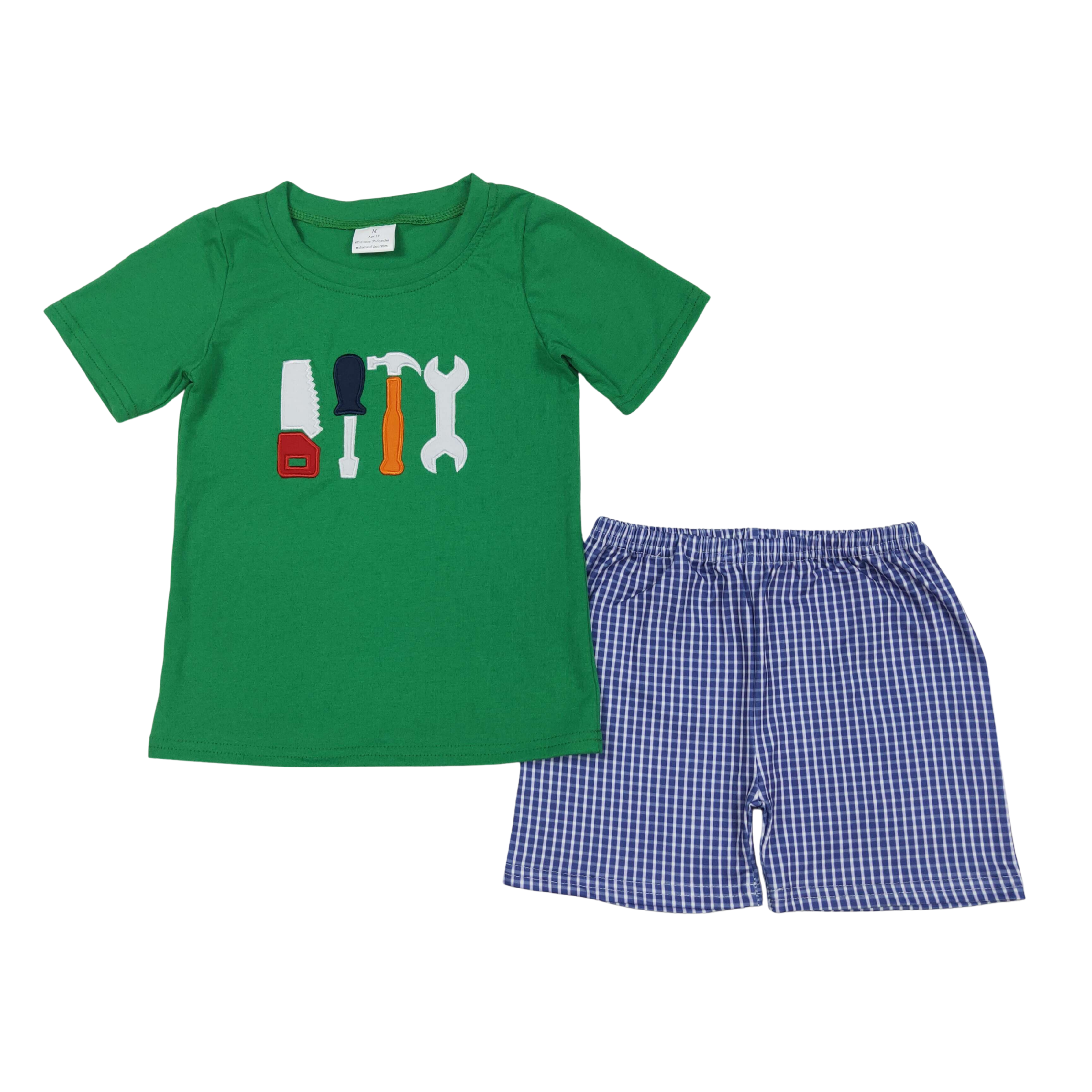 Embroidered Tools Short Set