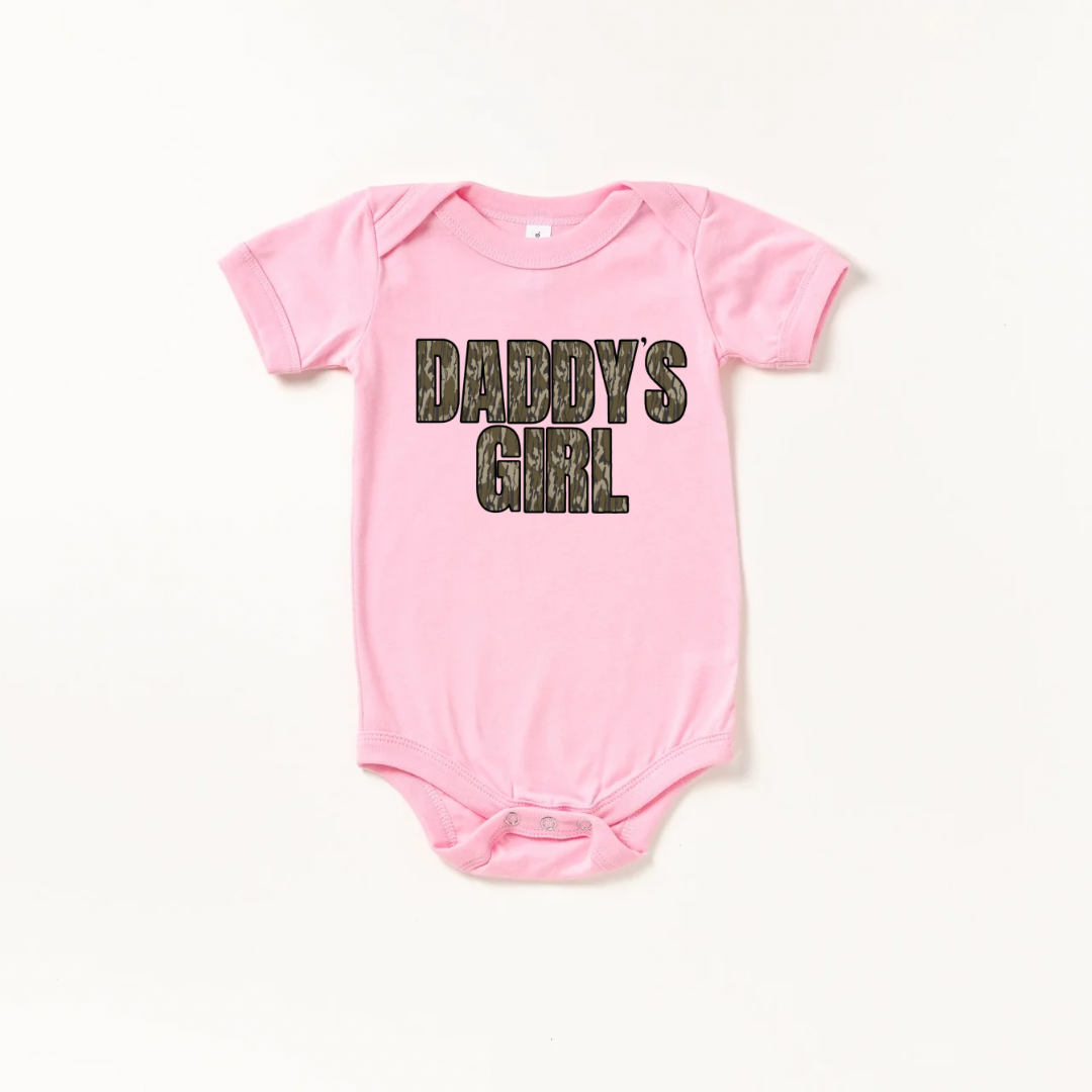 Bottomland Pink Daddy’s Girl Onesie