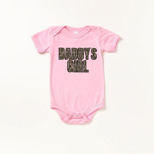 Dark Camo Daddy’s Girl - Pink