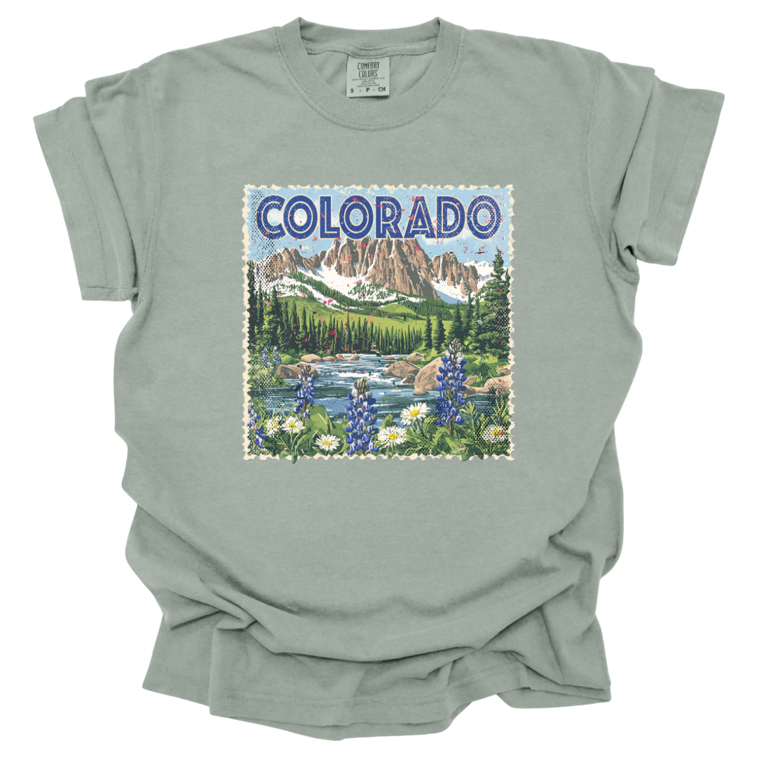 Colorado Stamp Shirt - Bay