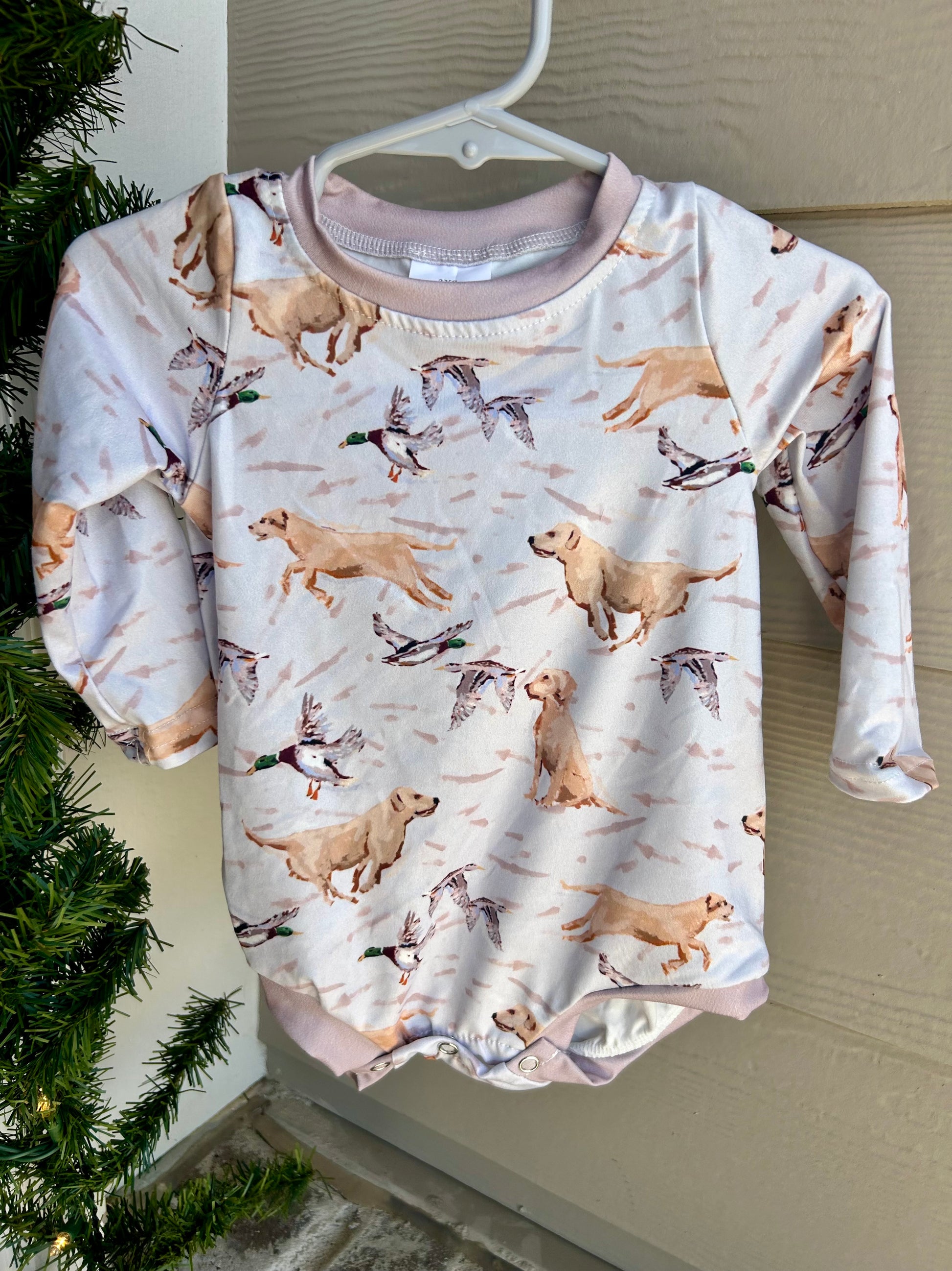 Ducks & Labs long sleeve bubble
