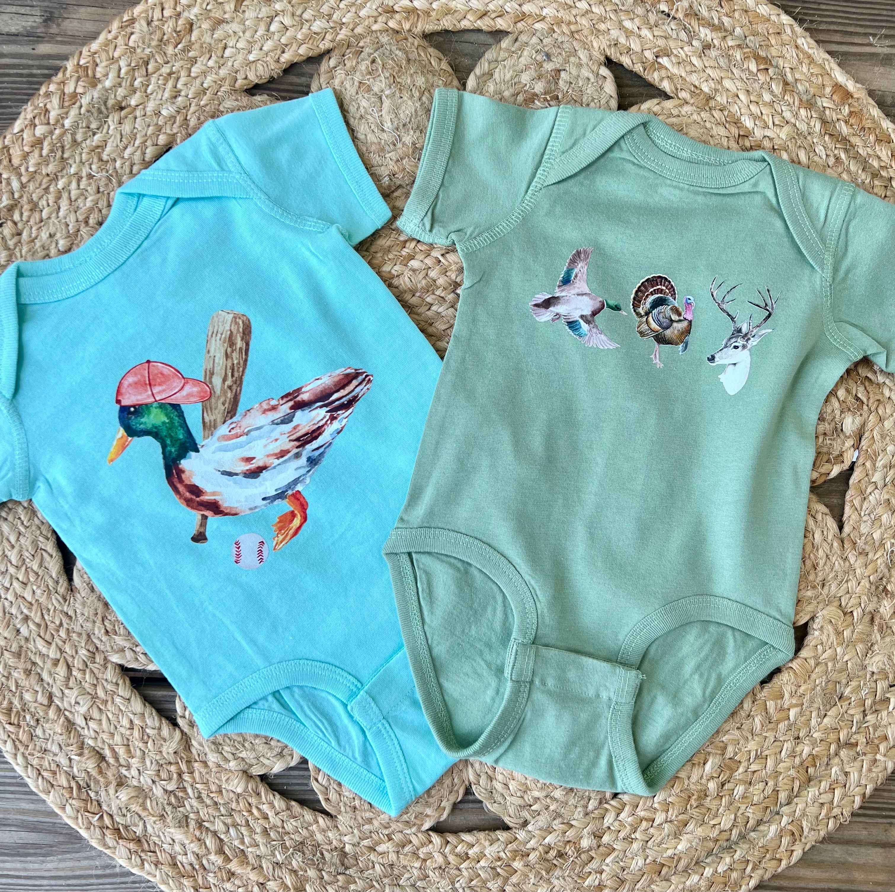 Baseball Duck Onesie - Chill