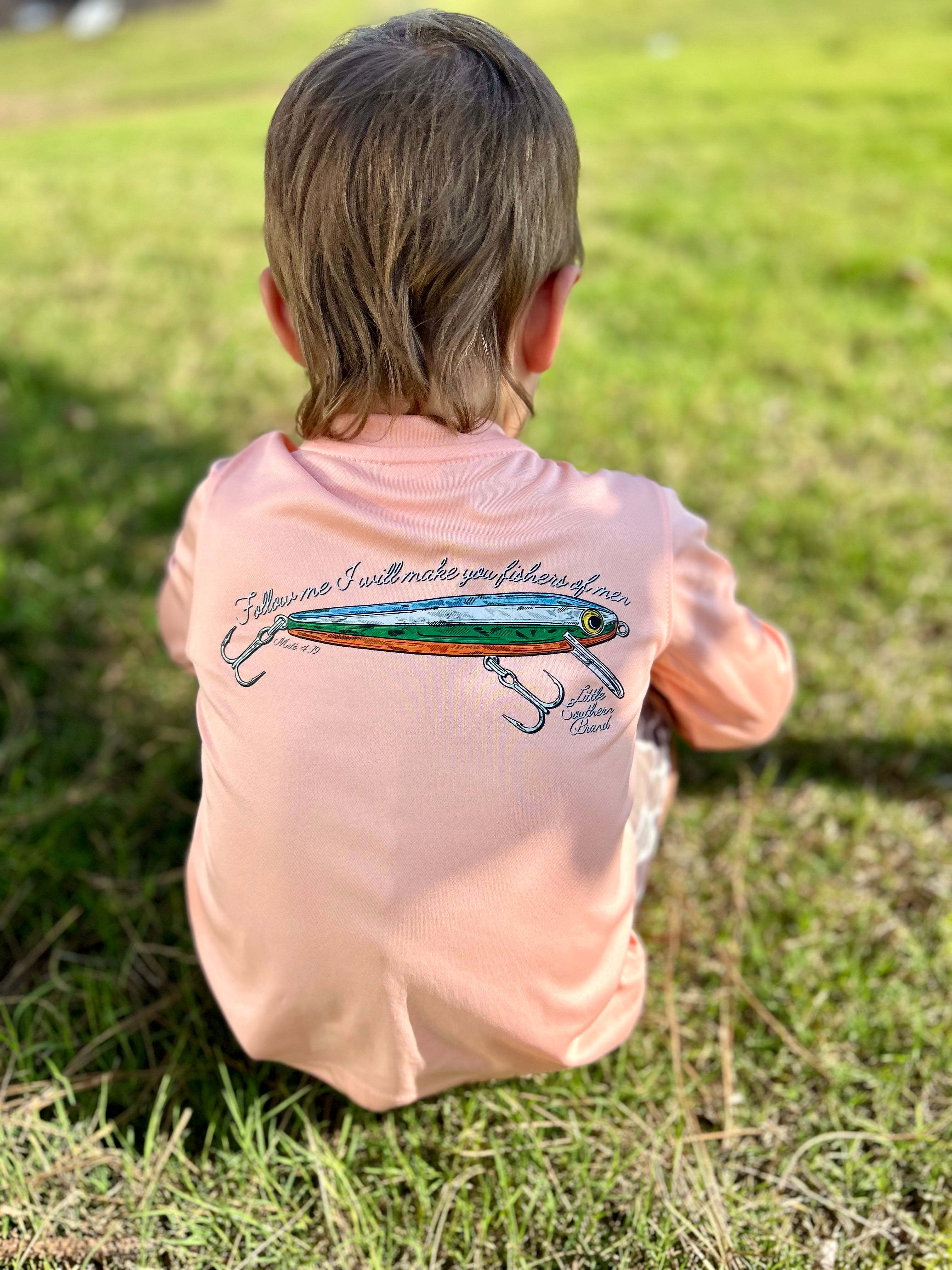Fishers Of Men Performance Shirt - Coral