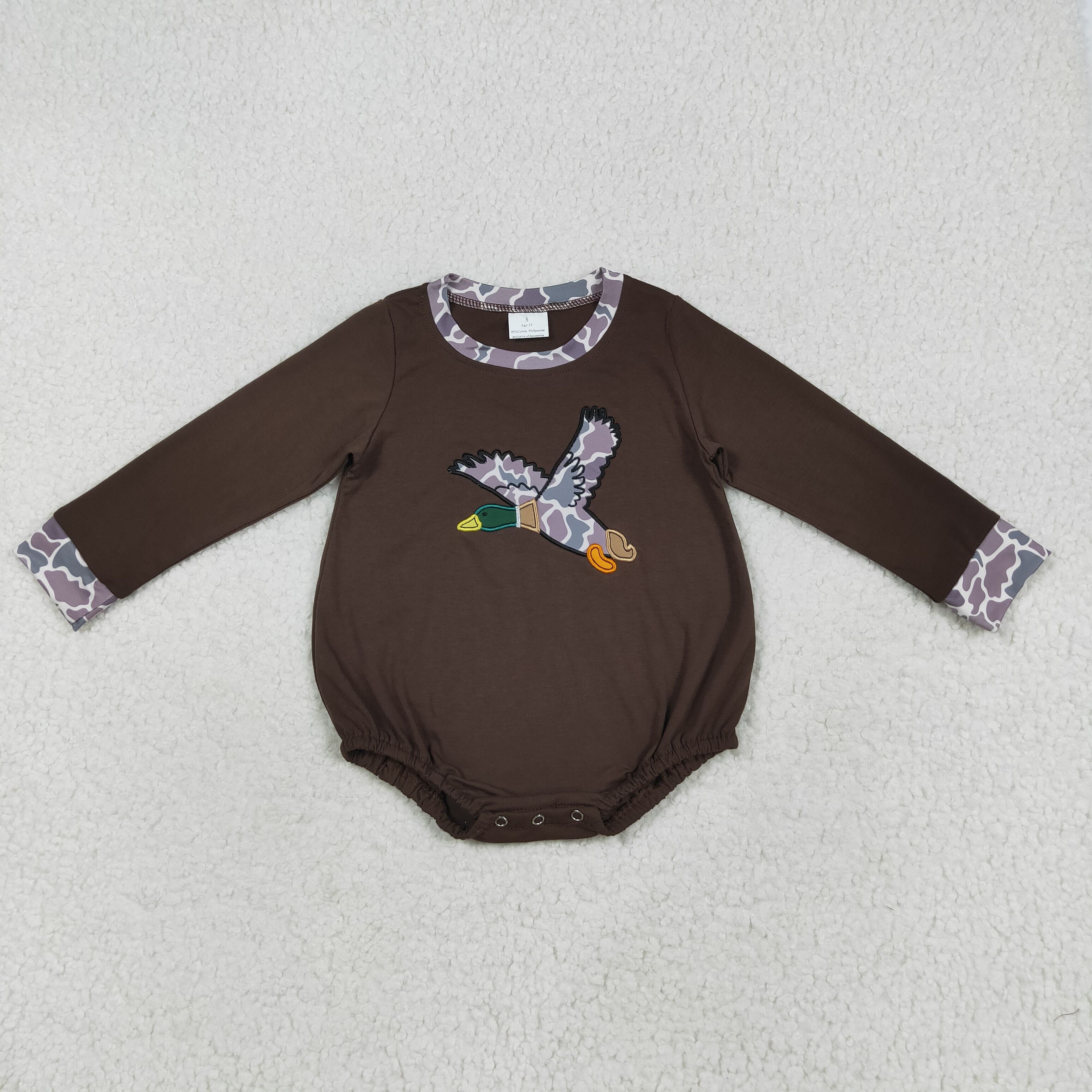 Camo Mallard Romper