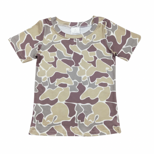 Neutral Camo Short Sleeve