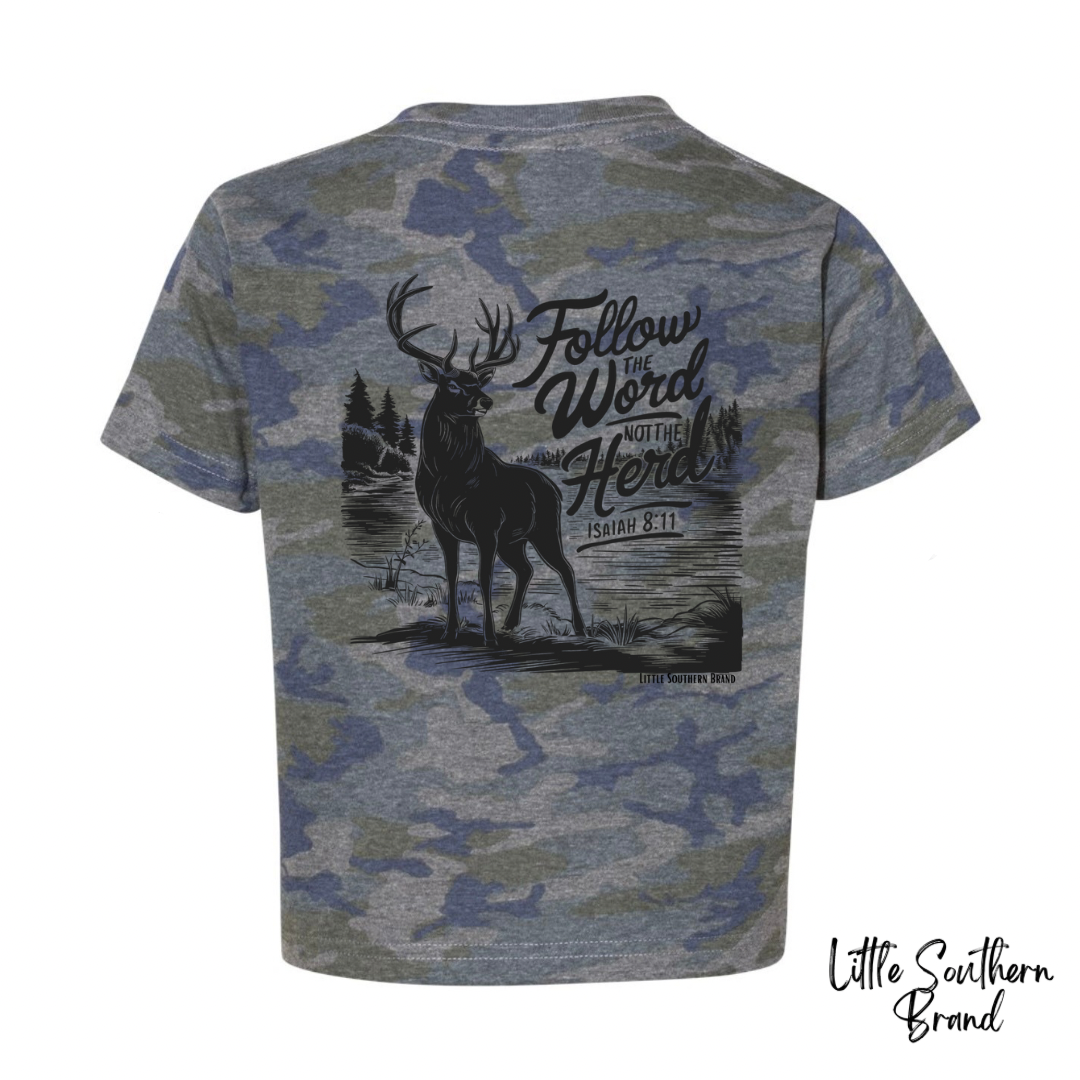Follow The Word Short Sleeve - infant vintage camo