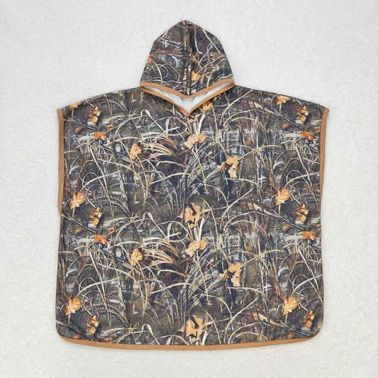 Woods Camo Hooded Towel