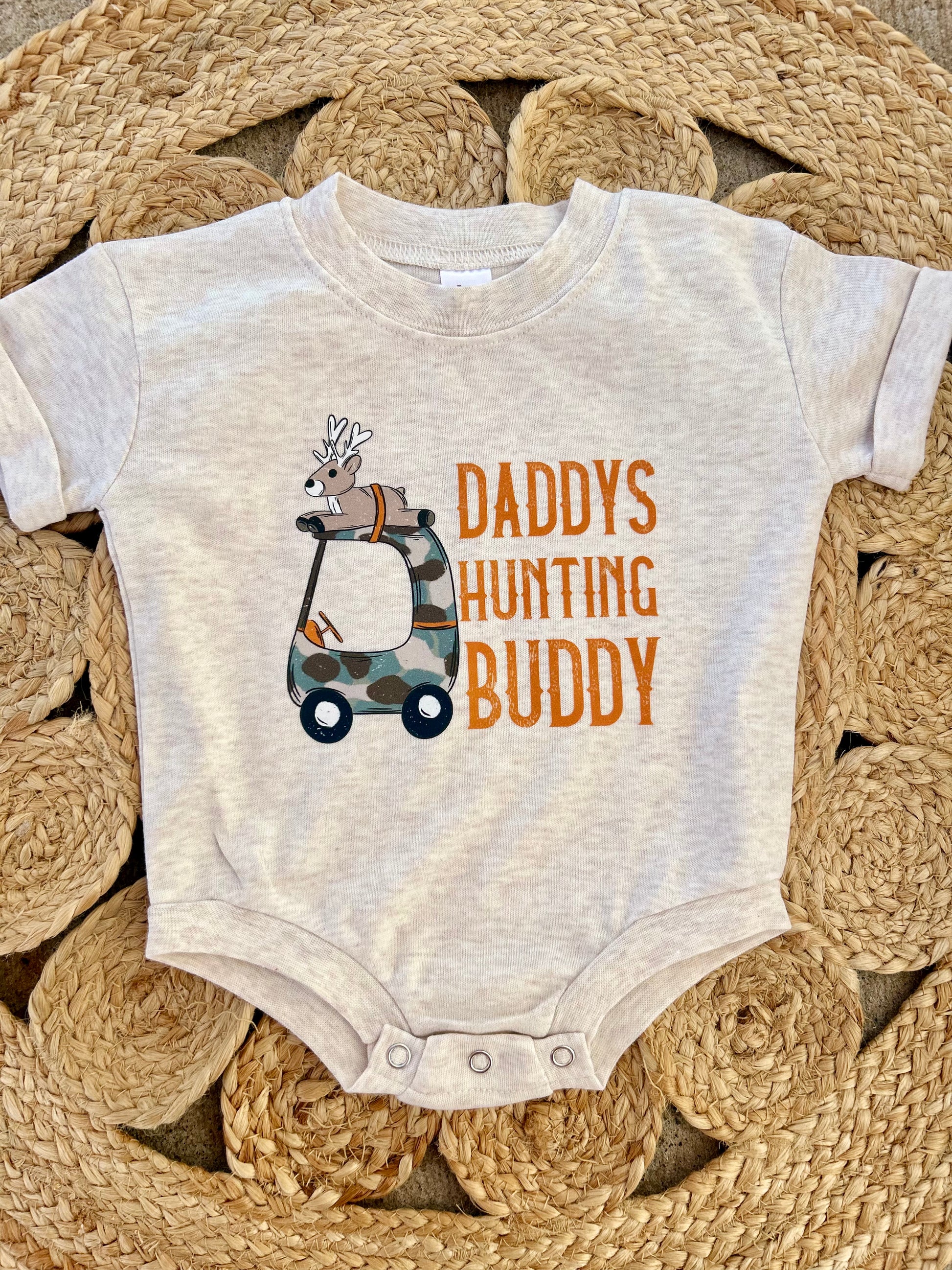 Daddy's Hunting Buddy Boys Bubble