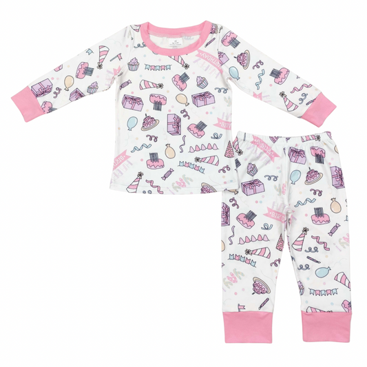 Girls Birthday Cozy Set