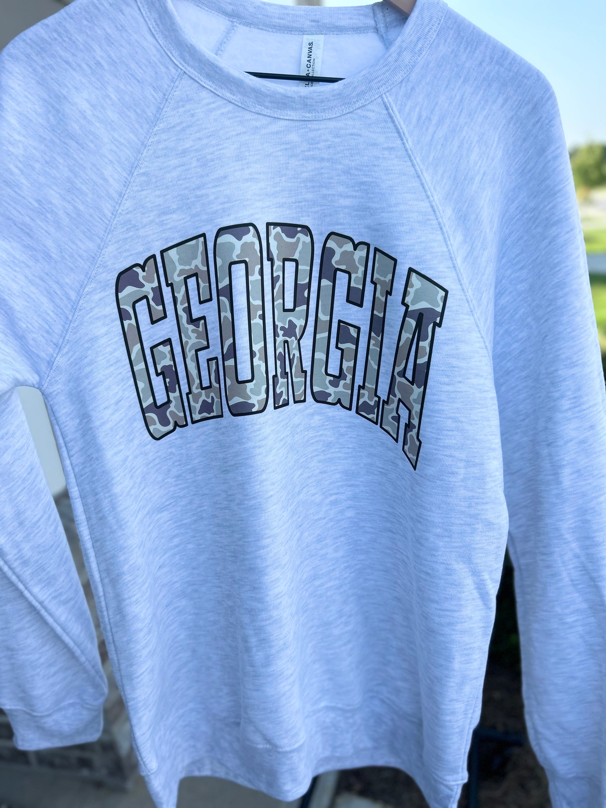 Camo State Crewneck - CUSTOM