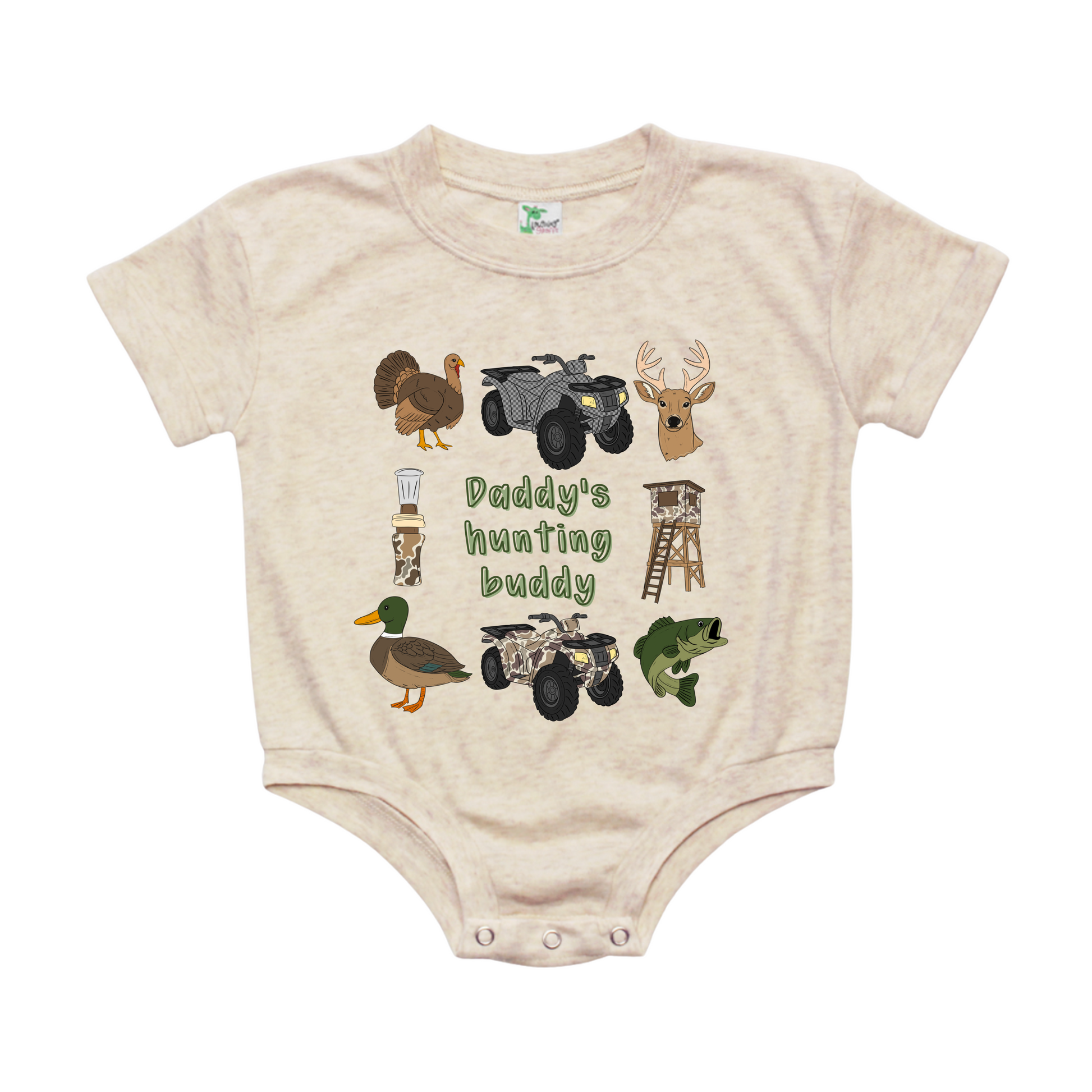 Daddy’s Hunting Buddy Doodles Name Plate