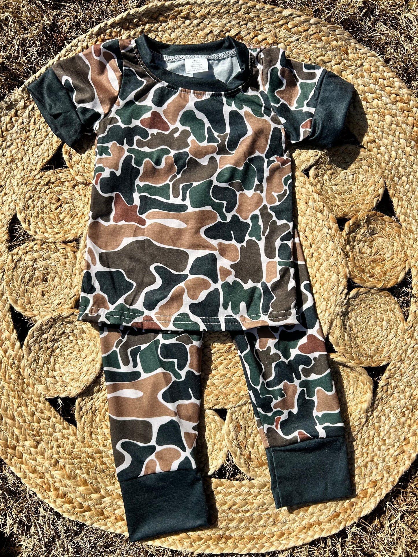 Retro Camo Cozy Set