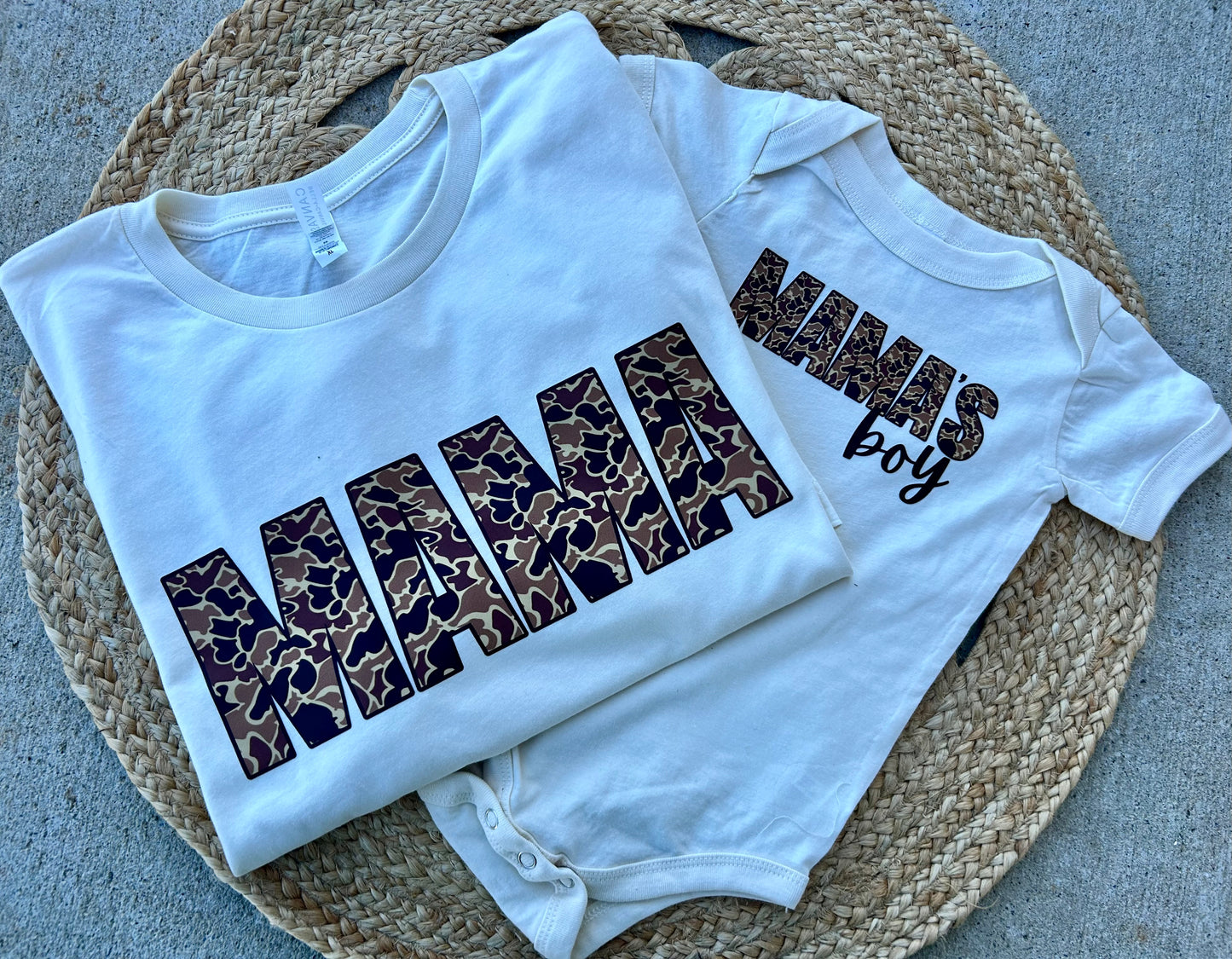 Mama & Mama's boy Duo - Bella Canvas